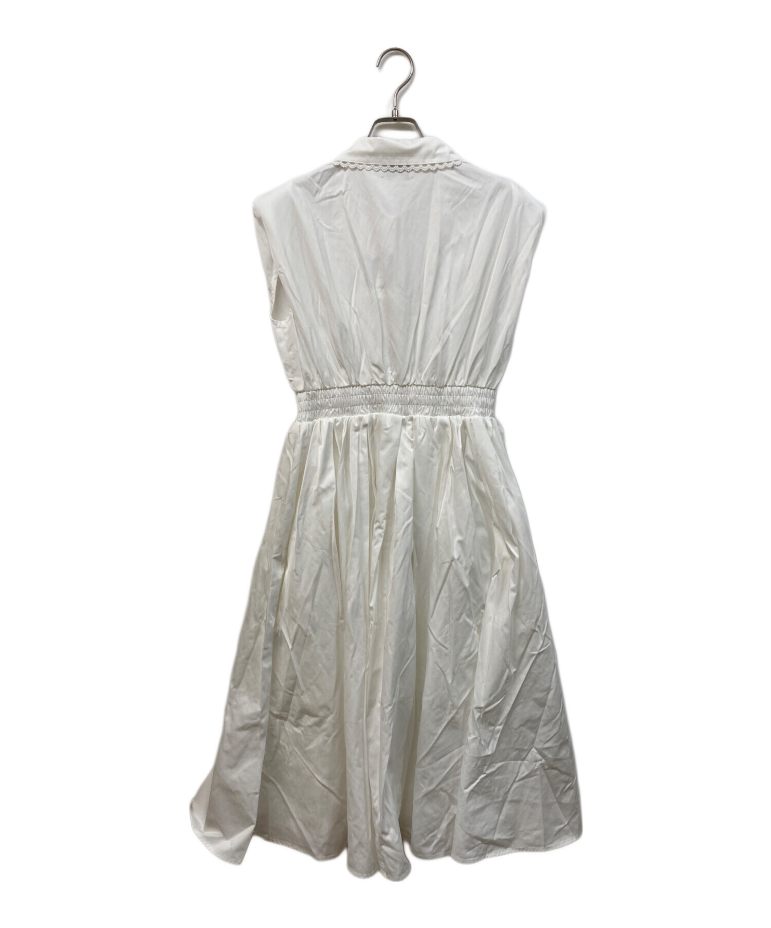 中古・古着通販】Bibiy. (ビビィ) PEONY DRESS ホワイト サイズ: SIZE