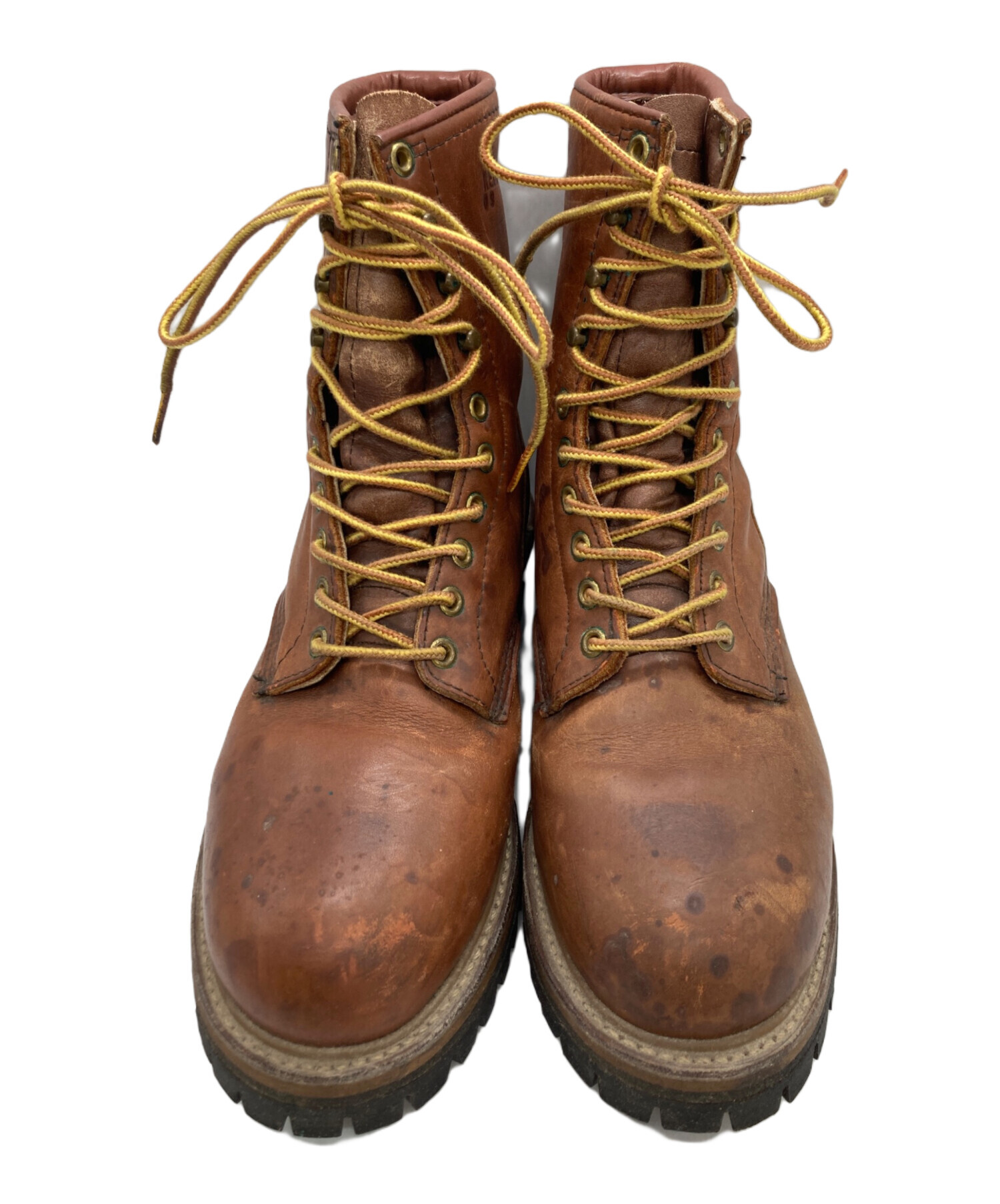 ia ロガーブーツ　サイズ10 1/2 中古・古着通販】RED WING (レッドウィング) ロガーブーツ ブラウン