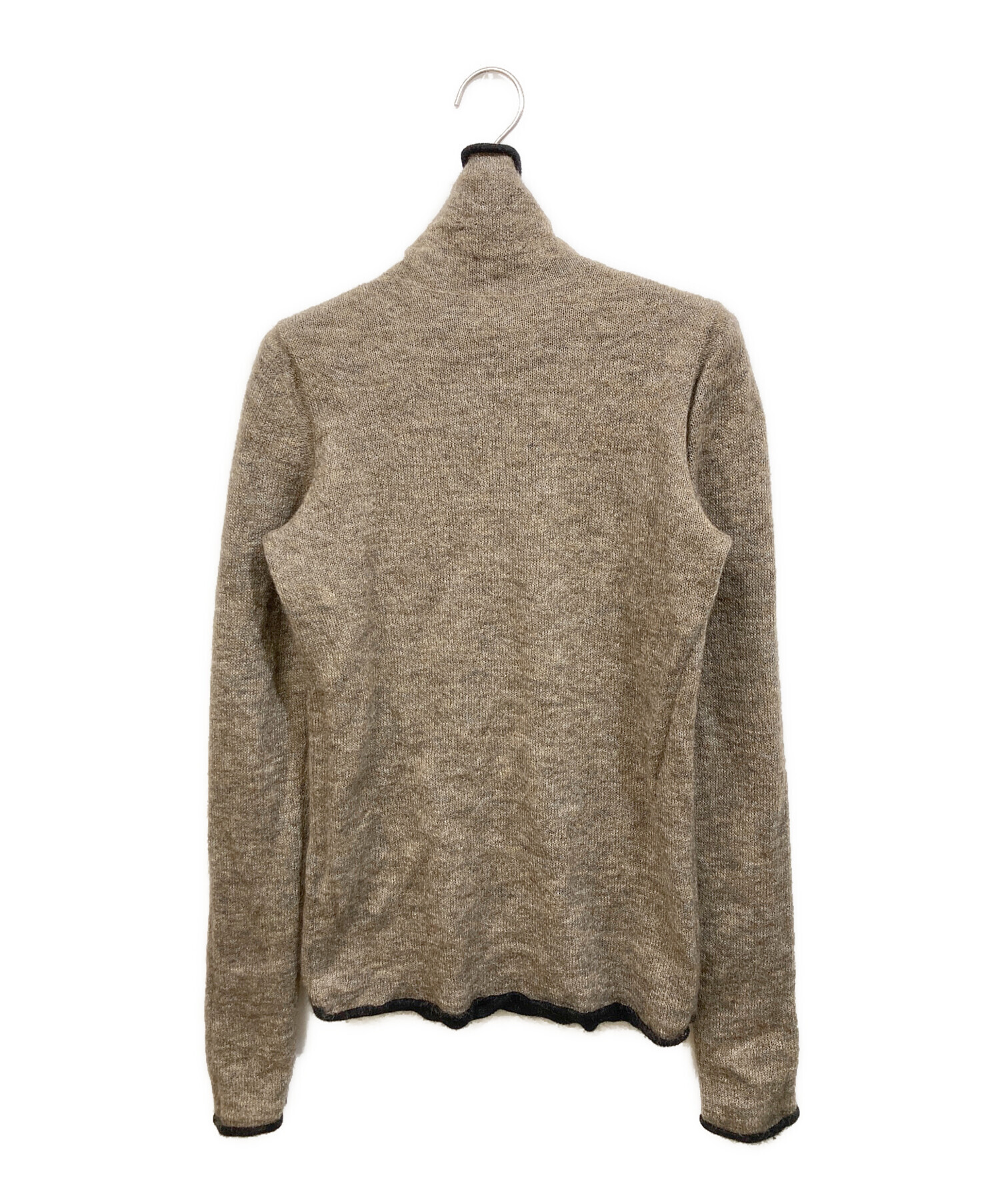 中古・古着通販】HERMES (エルメス) Hロゴカシミヤ混モヘヤニット