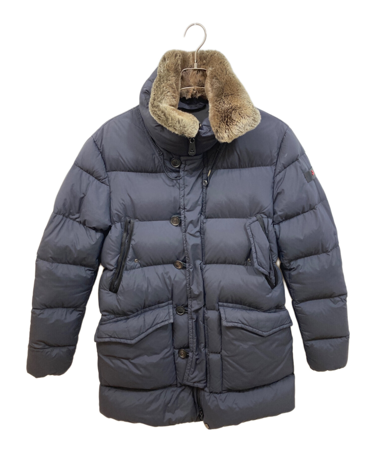 中古・古着通販】PEUTEREY (ピューテリー) ダウンコート ネイビー
