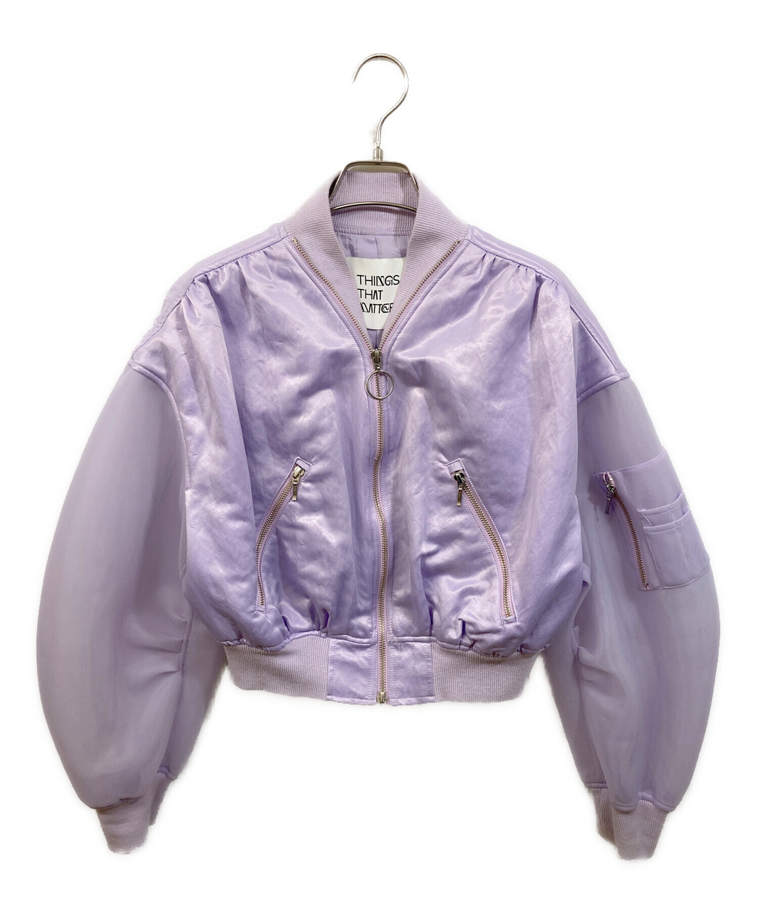 中古・古着通販】things that matter (シングスザットマター) SHEER 