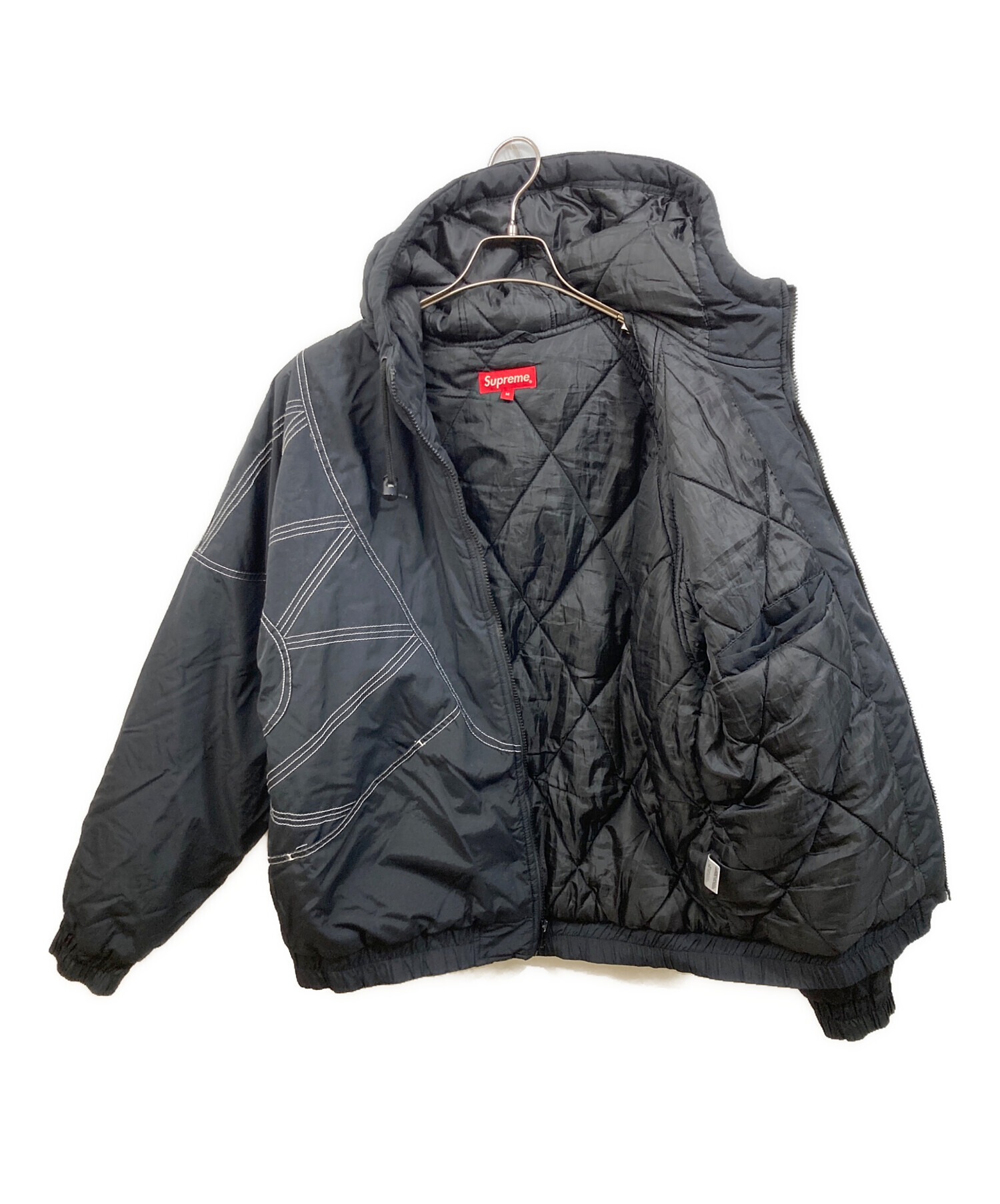 中古・古着通販】SUPREME (シュプリーム) zig zag stitch puffy jacket