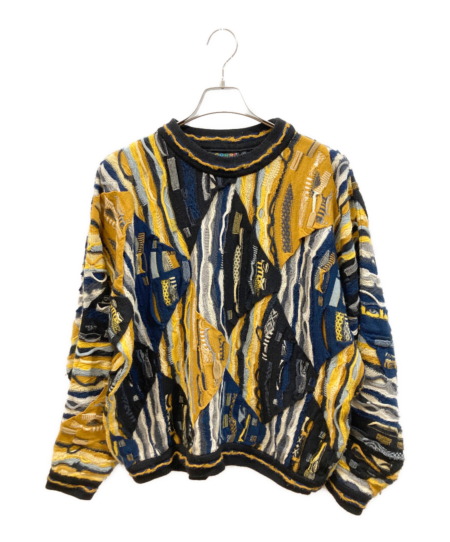 COOGI 3Dニット 淡色　海モチーフ オンライン で 販売ファッション - COOGI 3Dニット 淡色 海モチーフ