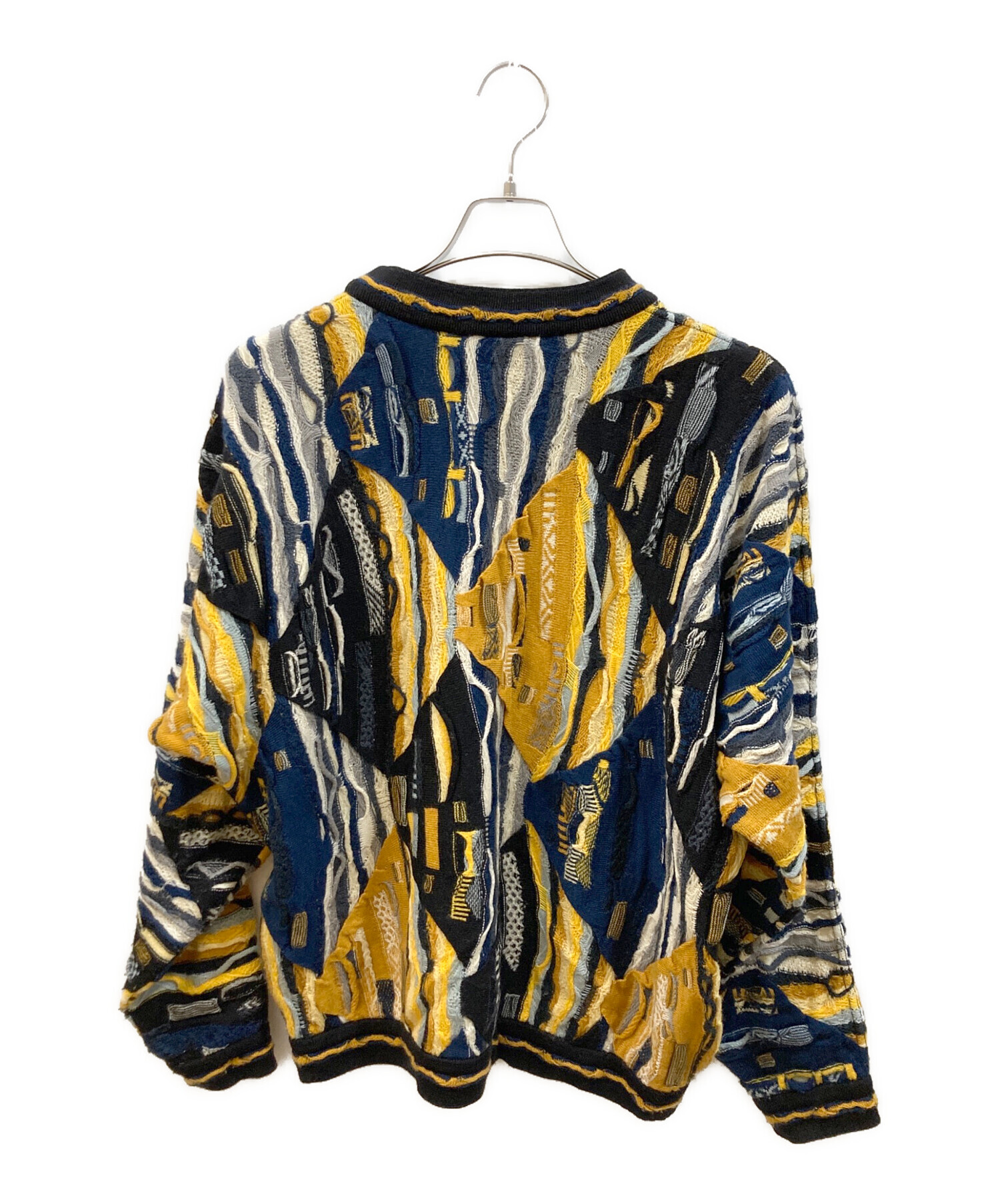 中古・古着通販】Coogi (クージー) 3Dニット ブラック サイズ:L