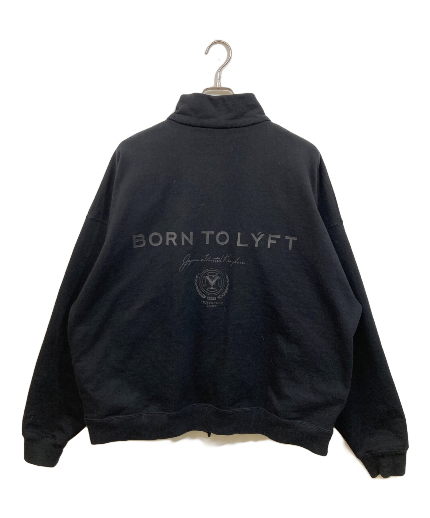 中古・古着通販】Lyft (リフト) Stand Collar Zip-Up Oversize Sweat