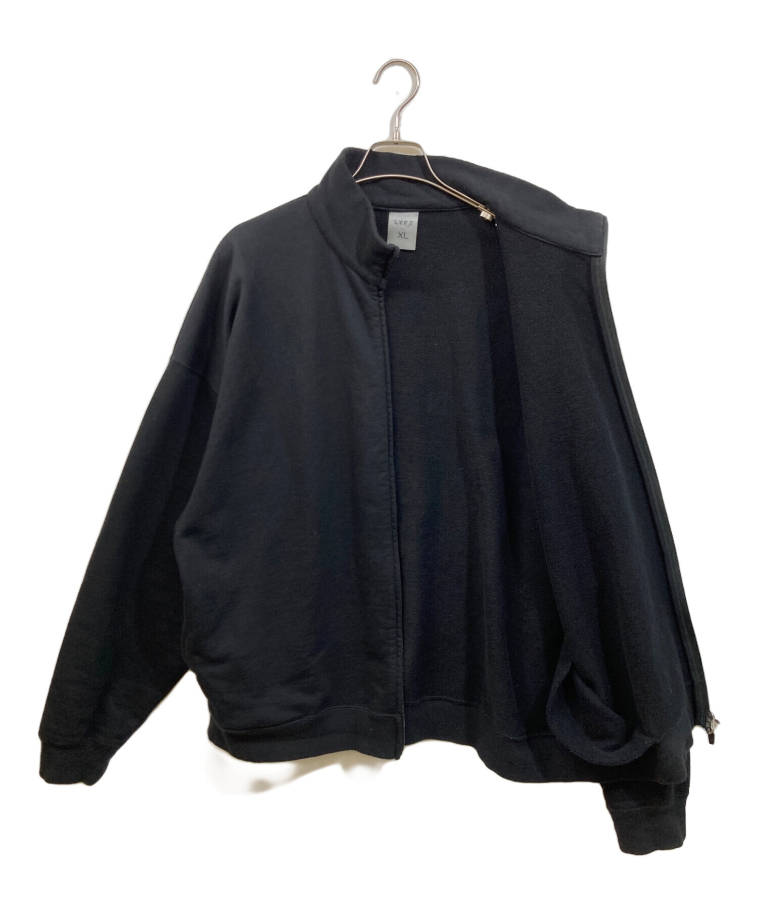 中古・古着通販】Lyft (リフト) Stand Collar Zip-Up Oversize Sweat
