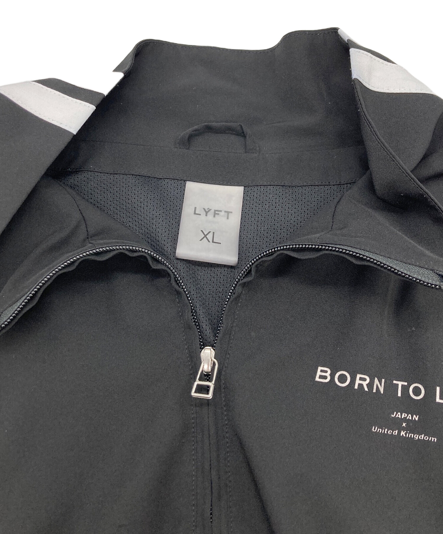 中古・古着通販】Lyft (リフト) 2Line Oversize Track Jacket ブラック