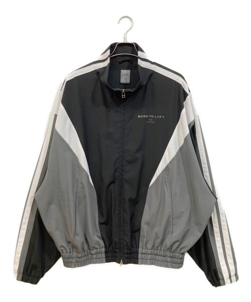 中古・古着通販】Lyft (リフト) 2Line Oversize Track Jacket ブラック