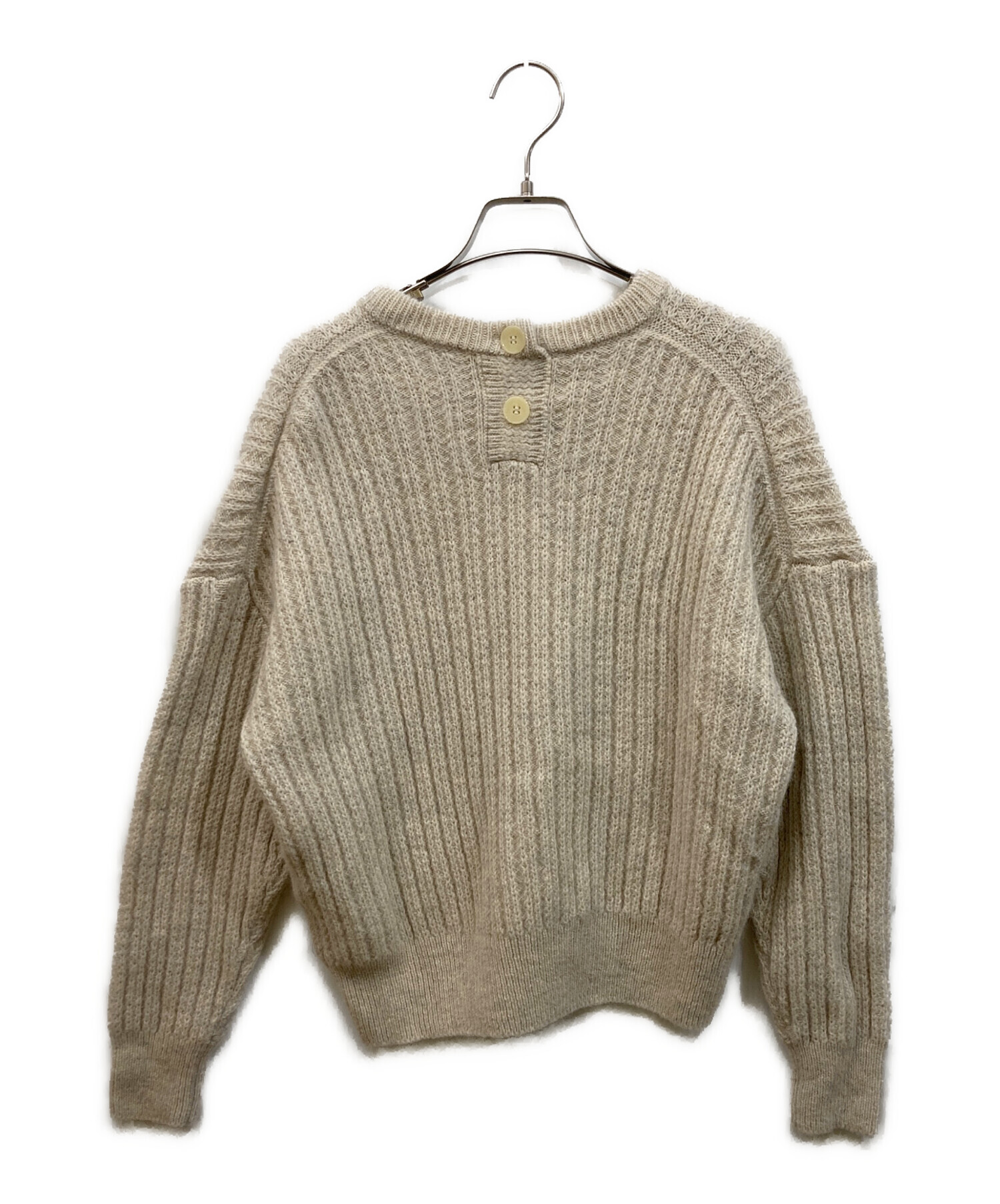 中古・古着通販】SHIPS any (シップスエニィ) タック編みクルーネック