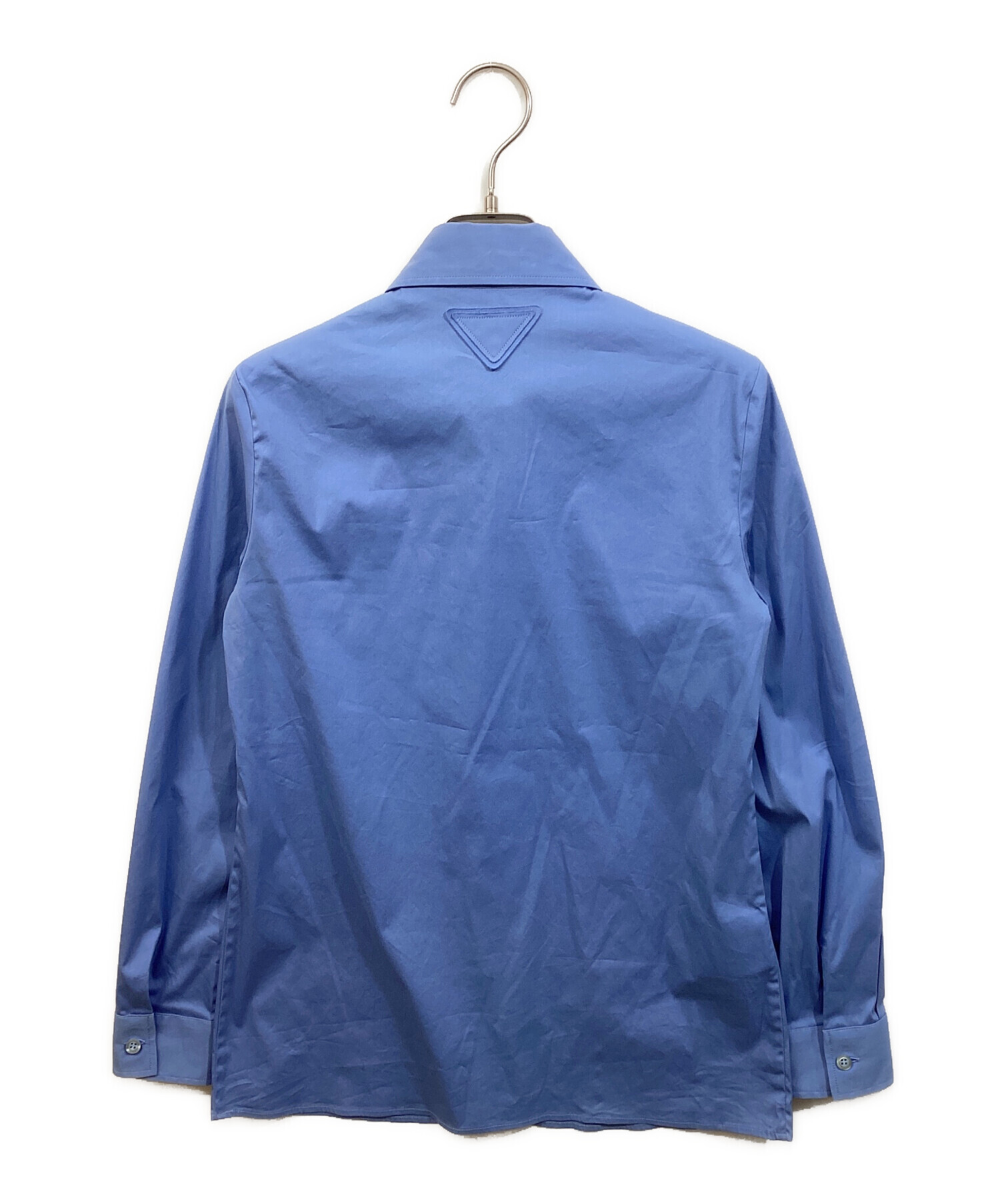 中古・古着通販】PRADA (プラダ) ドレスシャツ スカイブルー サイズ