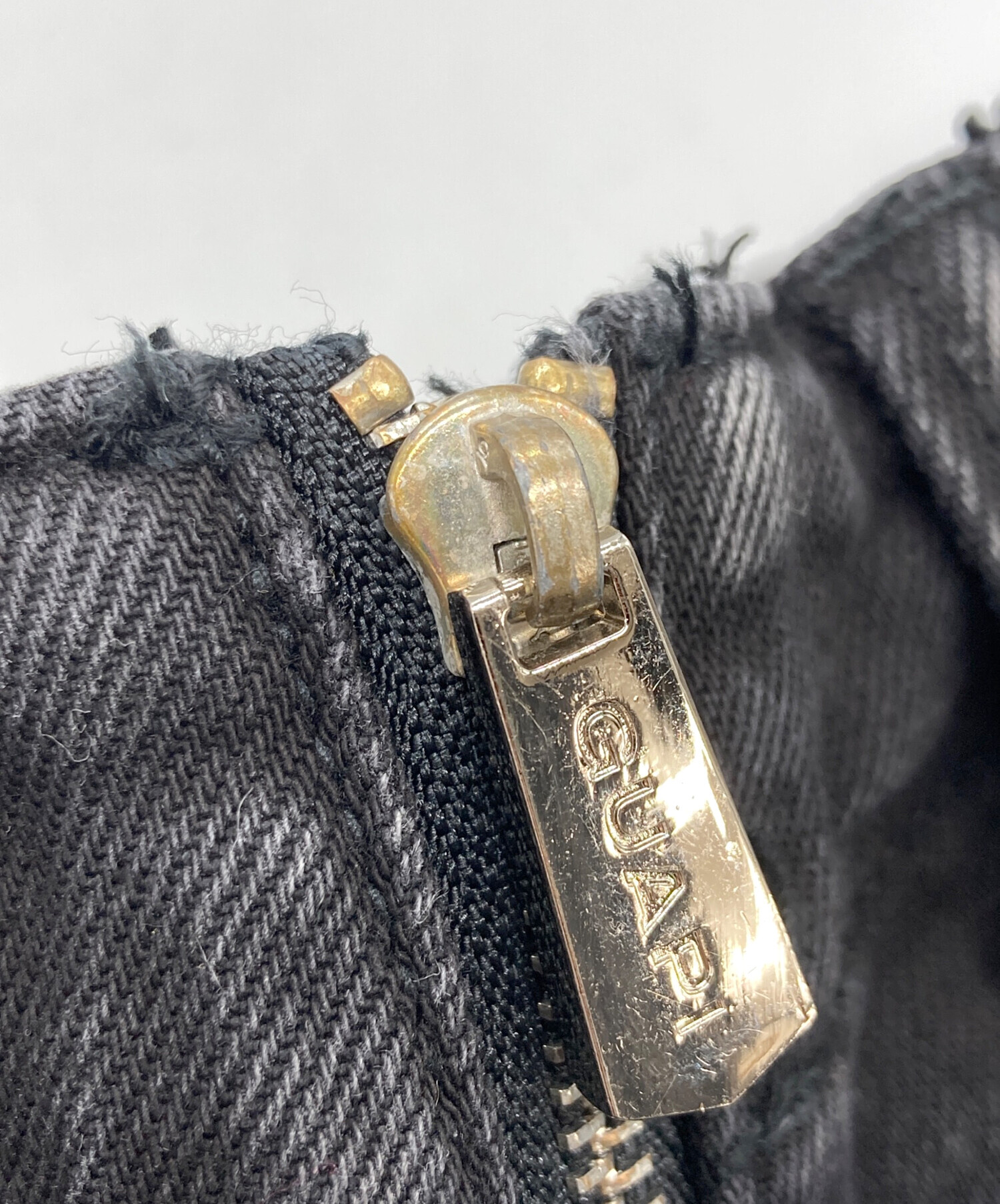 中古・古着通販】GUAPI (グアピ) IronGreyMeteorDenim ブラック サイズ 