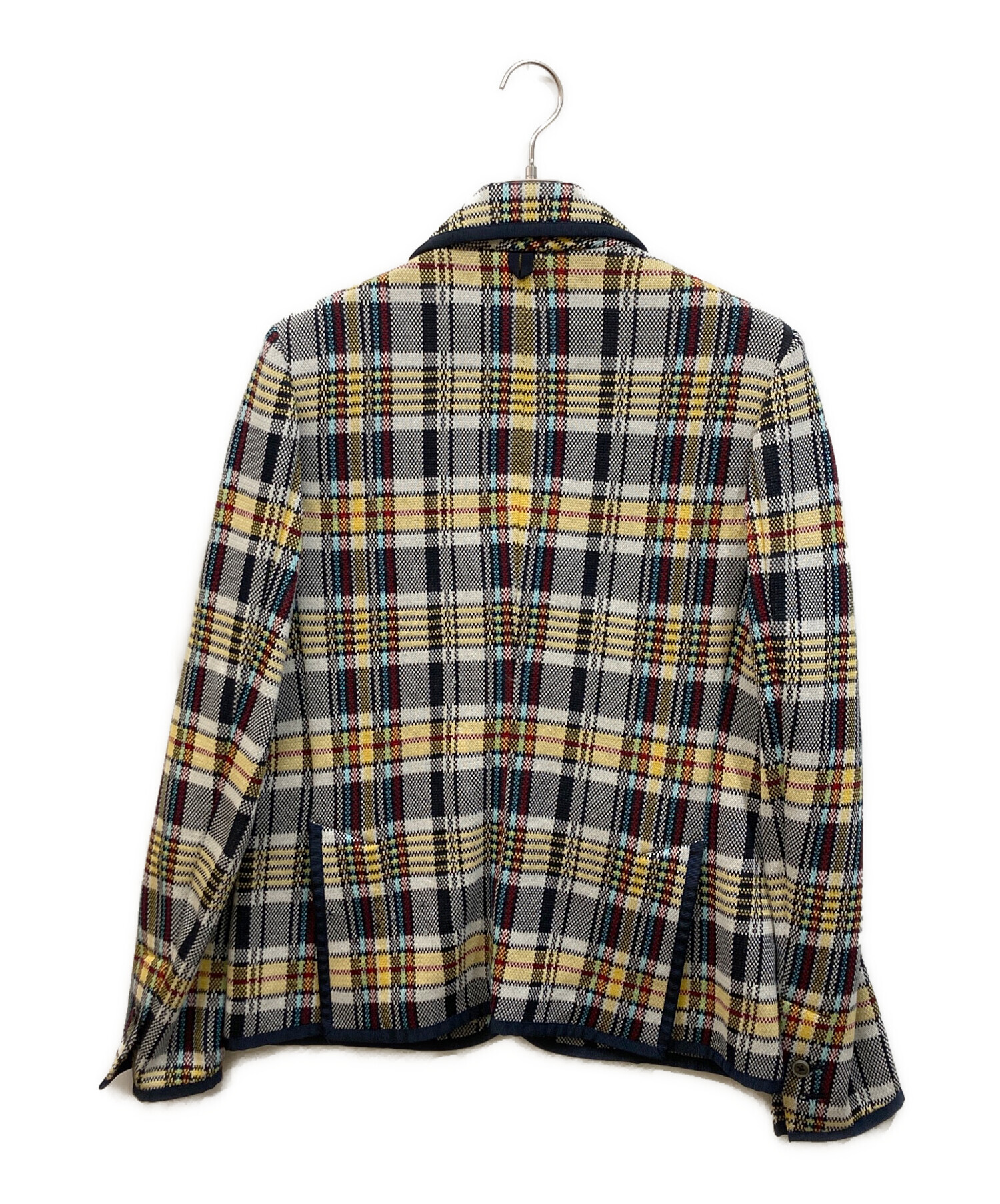 ブラックフリースバイブルックスブラザーズ　テーラードジャケット　ブロックチェック 中古・古着通販】Black Fleece by BROOKS BROTHERS (ブラックフリース