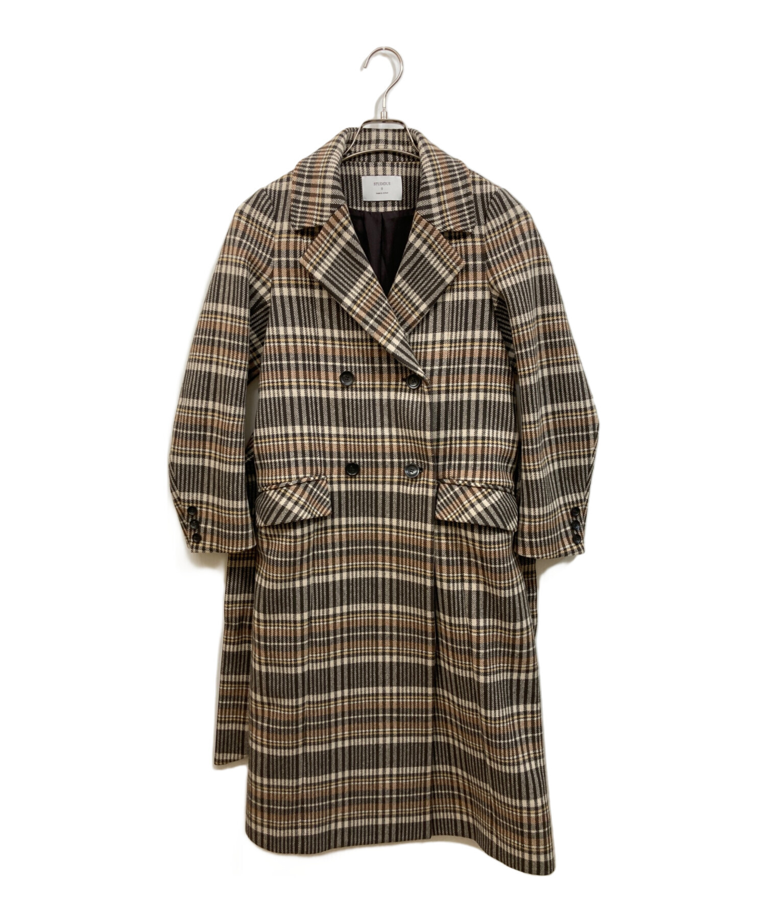 チェスターコート コート THE Cashmere wool ダブルチェスターコート