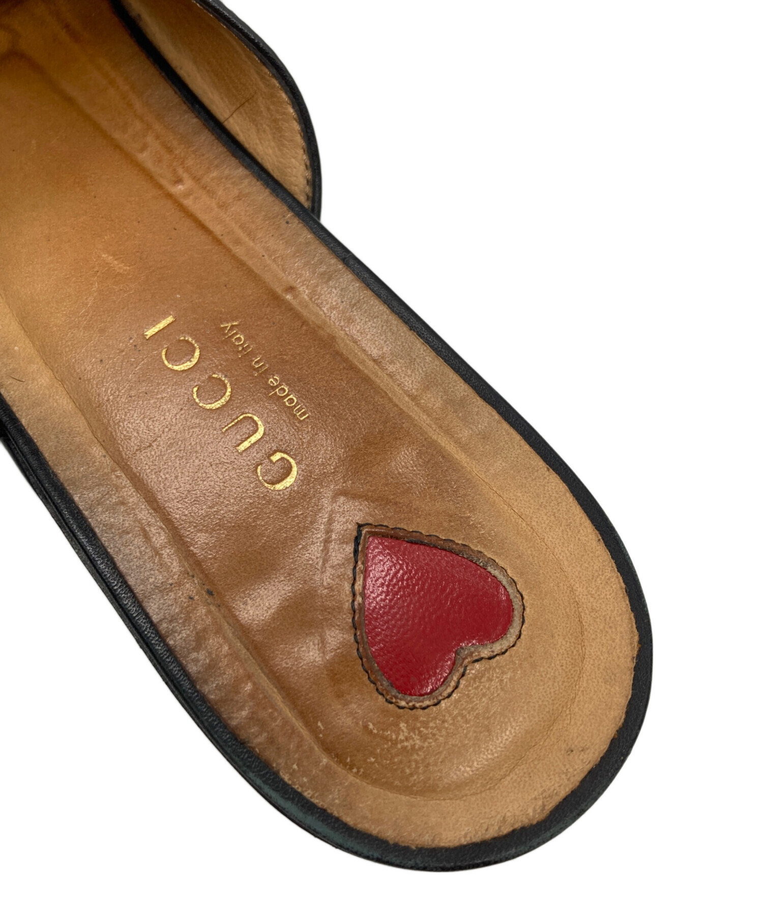 中古・古着通販】GUCCI (グッチ) プリンスタウン ブラック サイズ:38