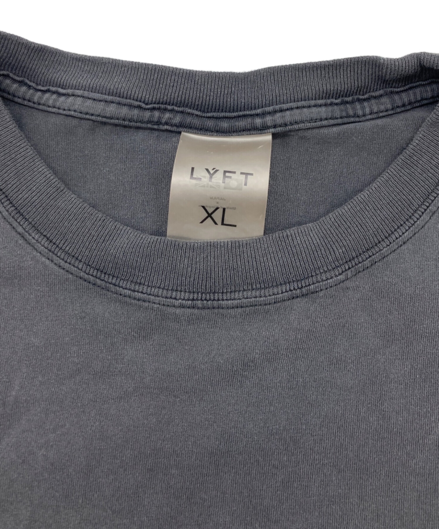 中古・古着通販】Lyft (リフト) サークルロゴTシャツ ブラック サイズ