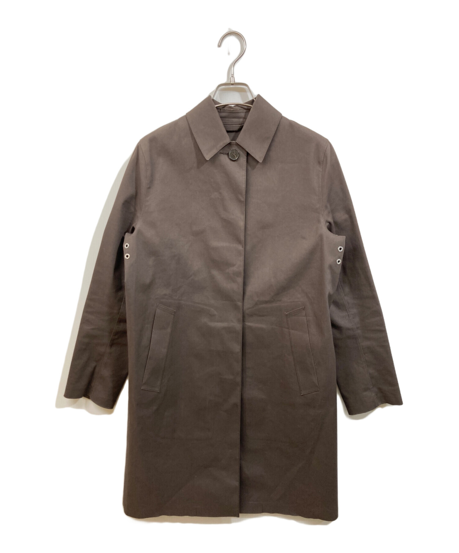 マッキントッシュ　ステンカラーコート　ゴム引き　イギリス製 Mackintosh（マッキントッシュ） オックスフォード メンズ 36-44 ゴム