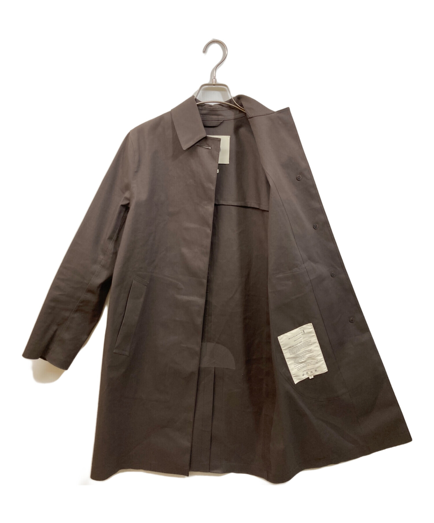 中古・古着通販】MACKINTOSH (マッキントッシュ) ゴム引きステンカラー