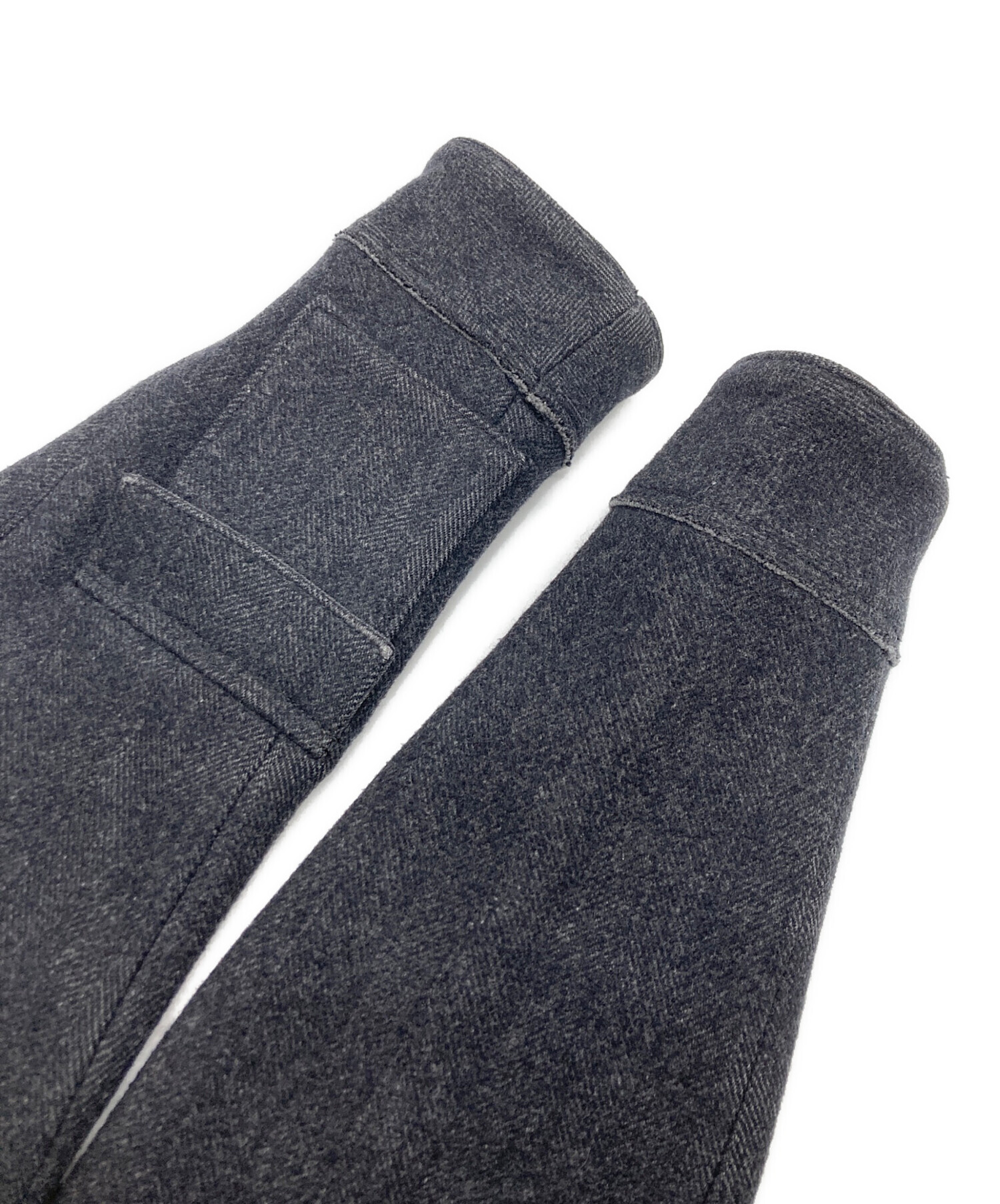 中古・古着通販】THE RERACS (ザ リラクス) ウールコート グレー