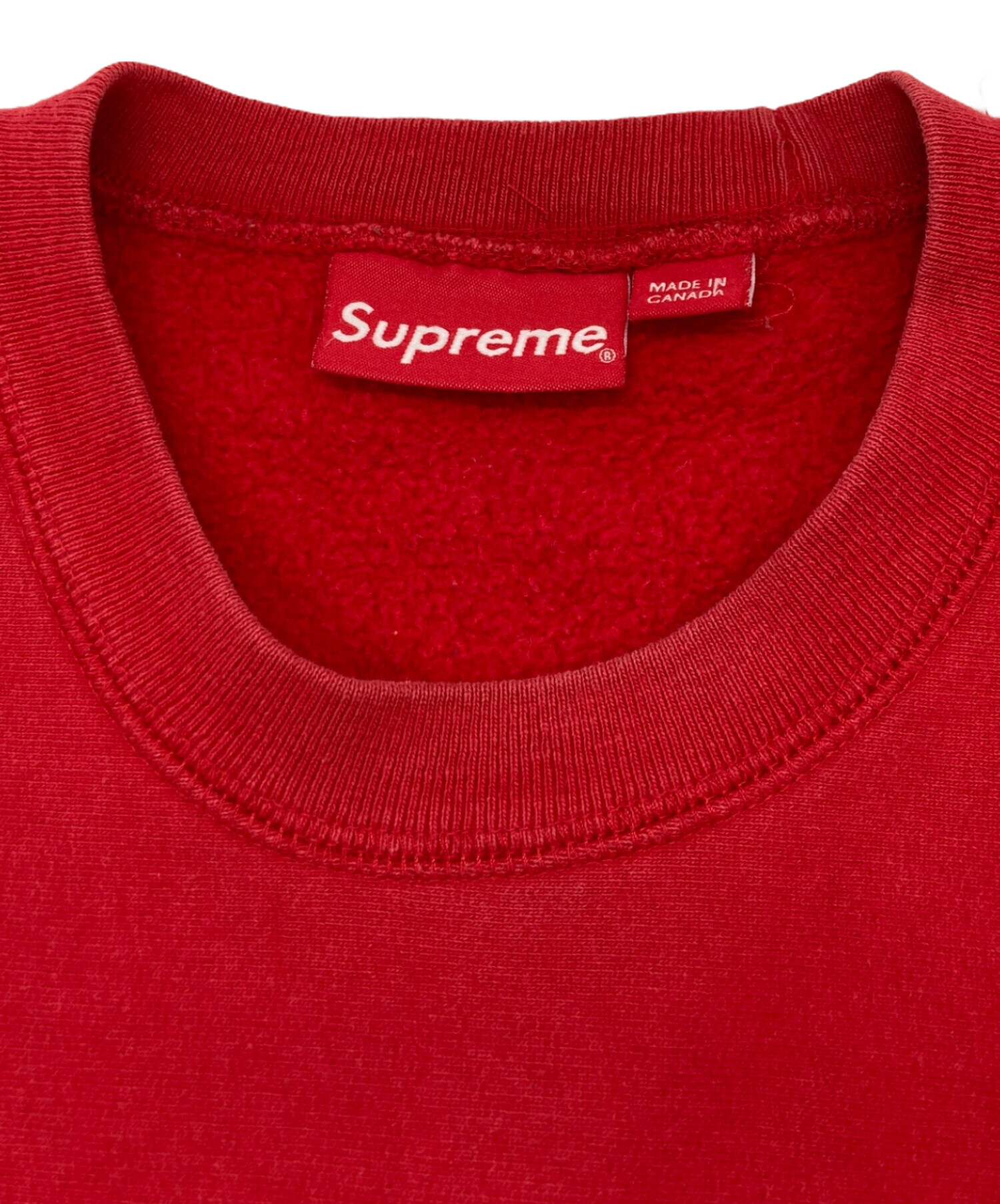中古・古着通販】SUPREME (シュプリーム) Box Logo Crewneck レッド