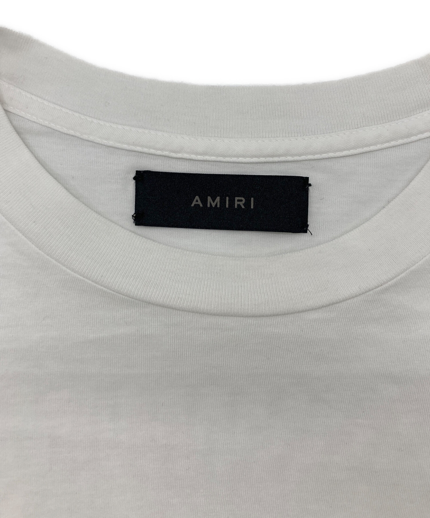 中古・古着通販】AMIRI (アミリ) グラフィックTシャツ ホワイト サイズ