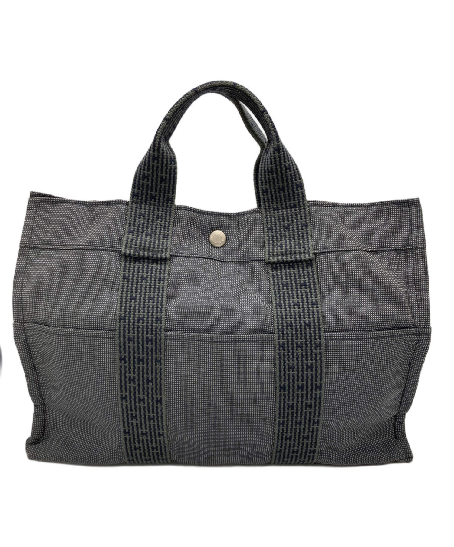 中古・古着通販】HERMES (エルメス) トートバッグ グレー｜ブランド