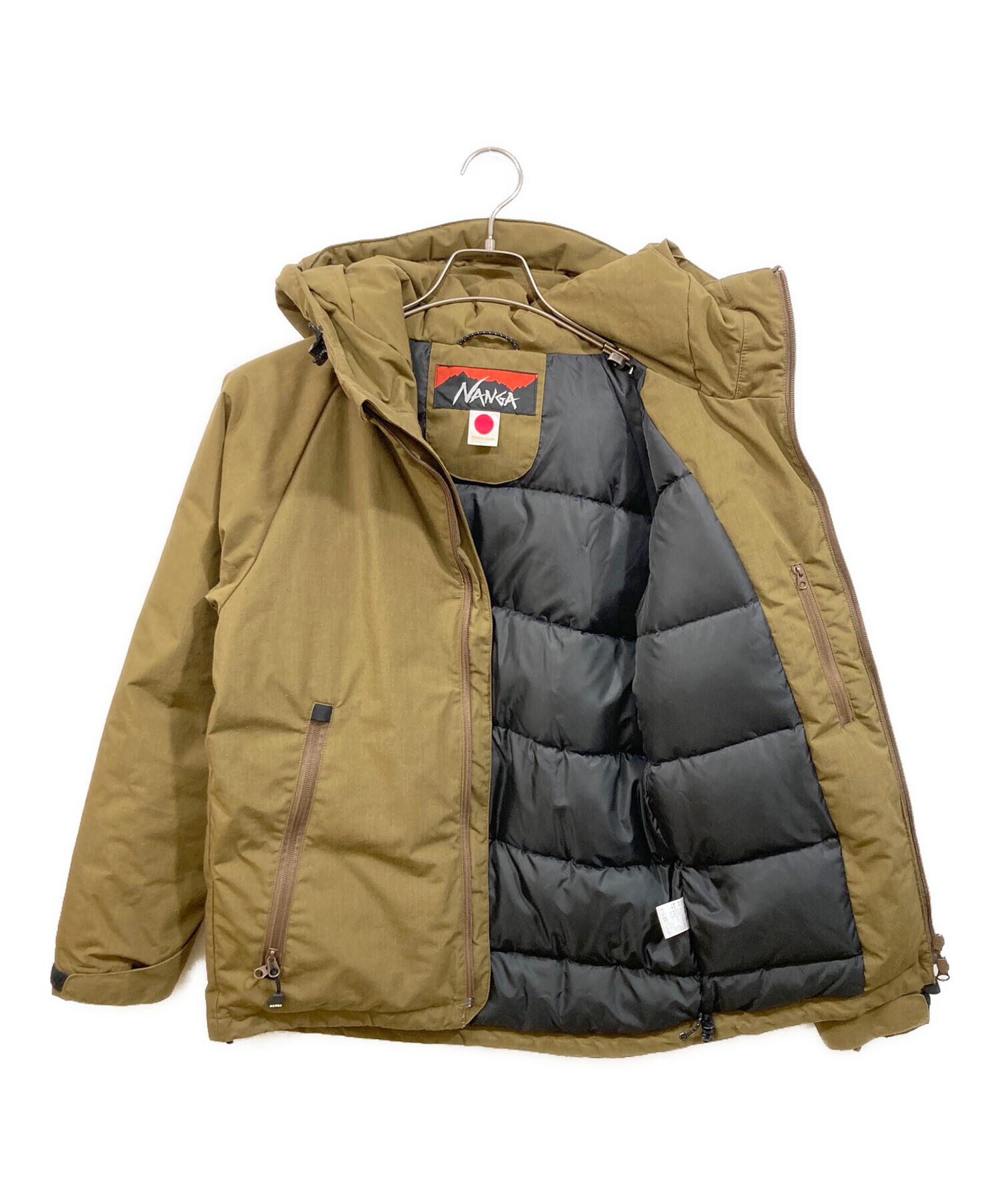 中古・古着通販】NANGA (ナンガ) 焚火ダウンジャケット ブラウン
