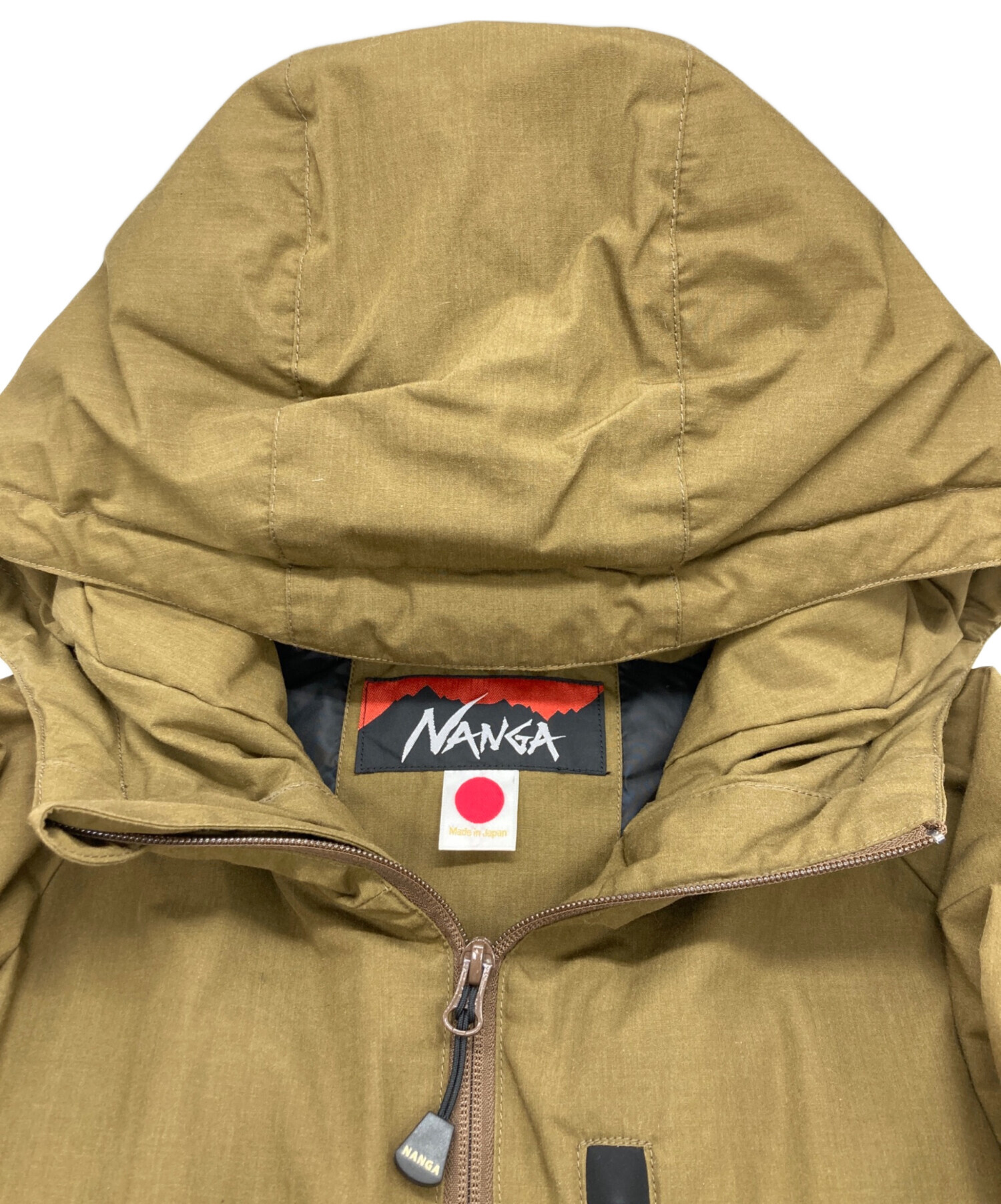 中古・古着通販】NANGA (ナンガ) 焚火ダウンジャケット ブラウン