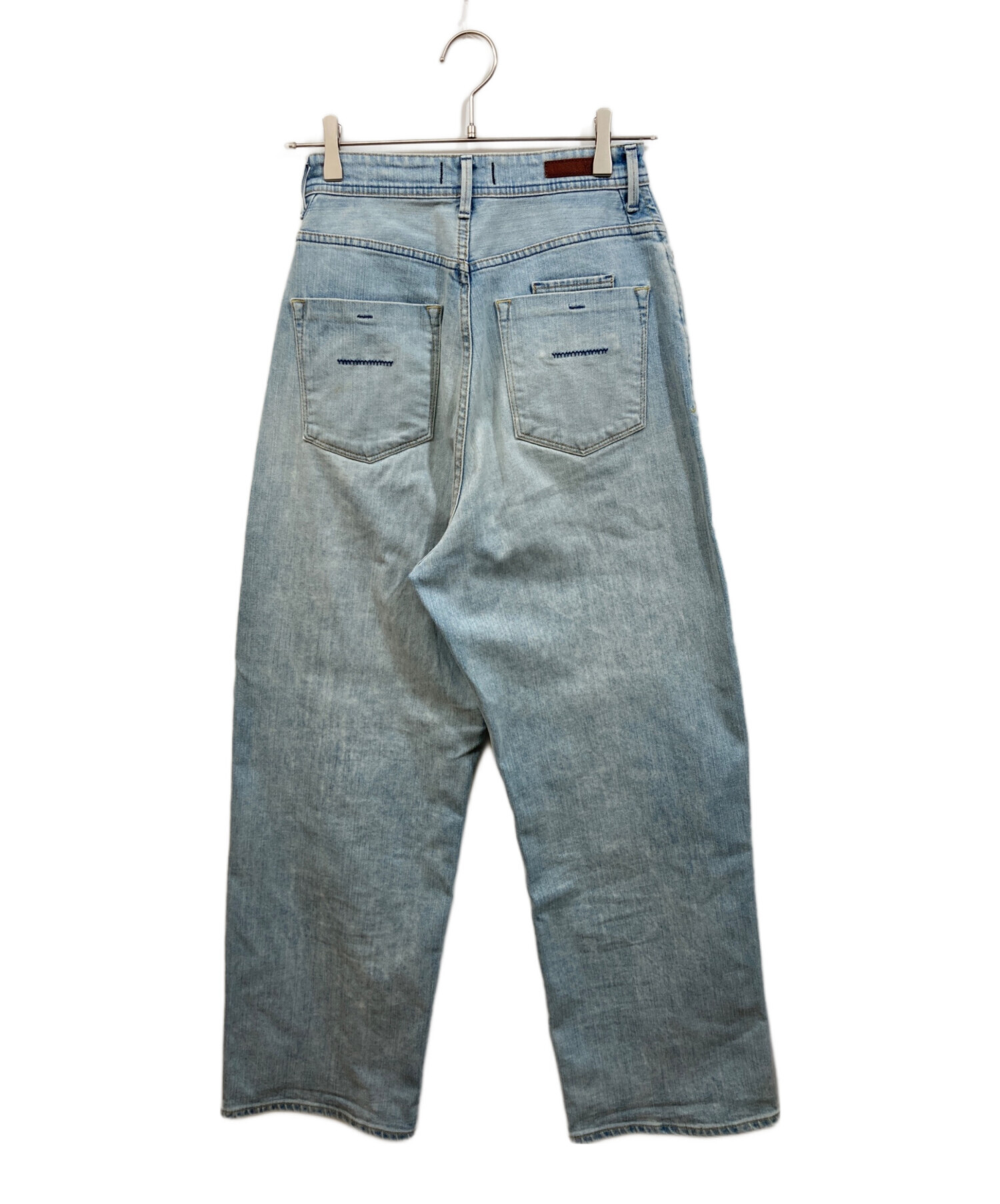 中古・古着通販】YANUK (ヤヌーク) ルーズストレートデニムパンツ 