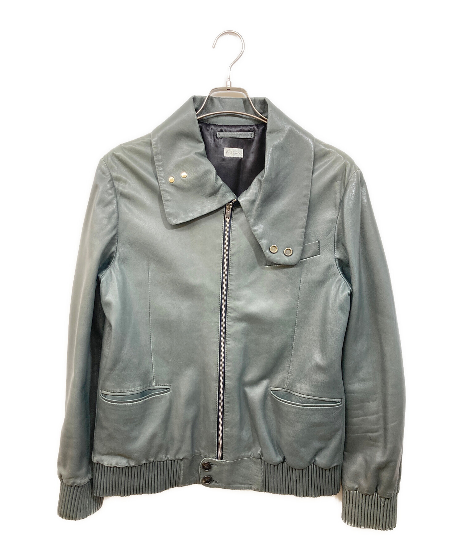 中古・古着通販】PAUL SMITH (ポールスミス) ラムレザージャケット 