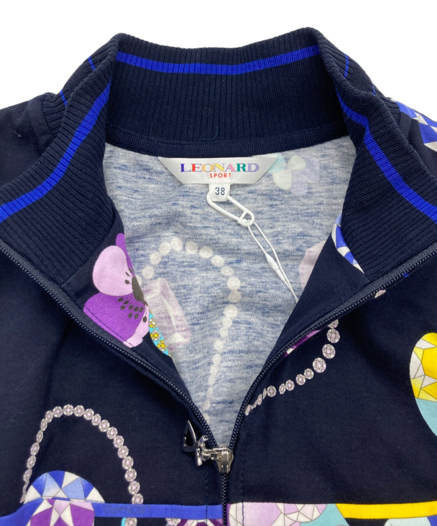 中古・古着通販】LEONARD SPORT (レオナール スポーツ) ハーフジップ