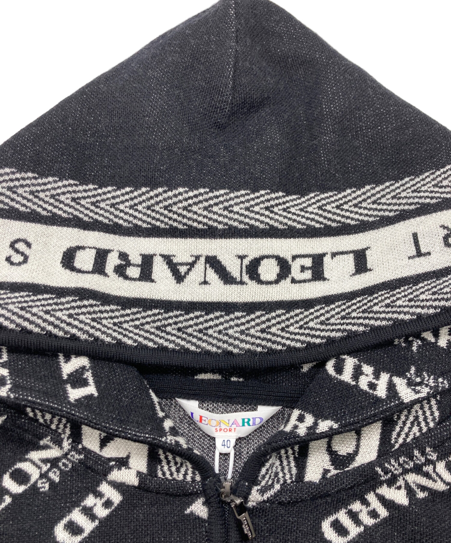 中古・古着通販】LEONARD SPORT (レオナール スポーツ) 総柄ジップ