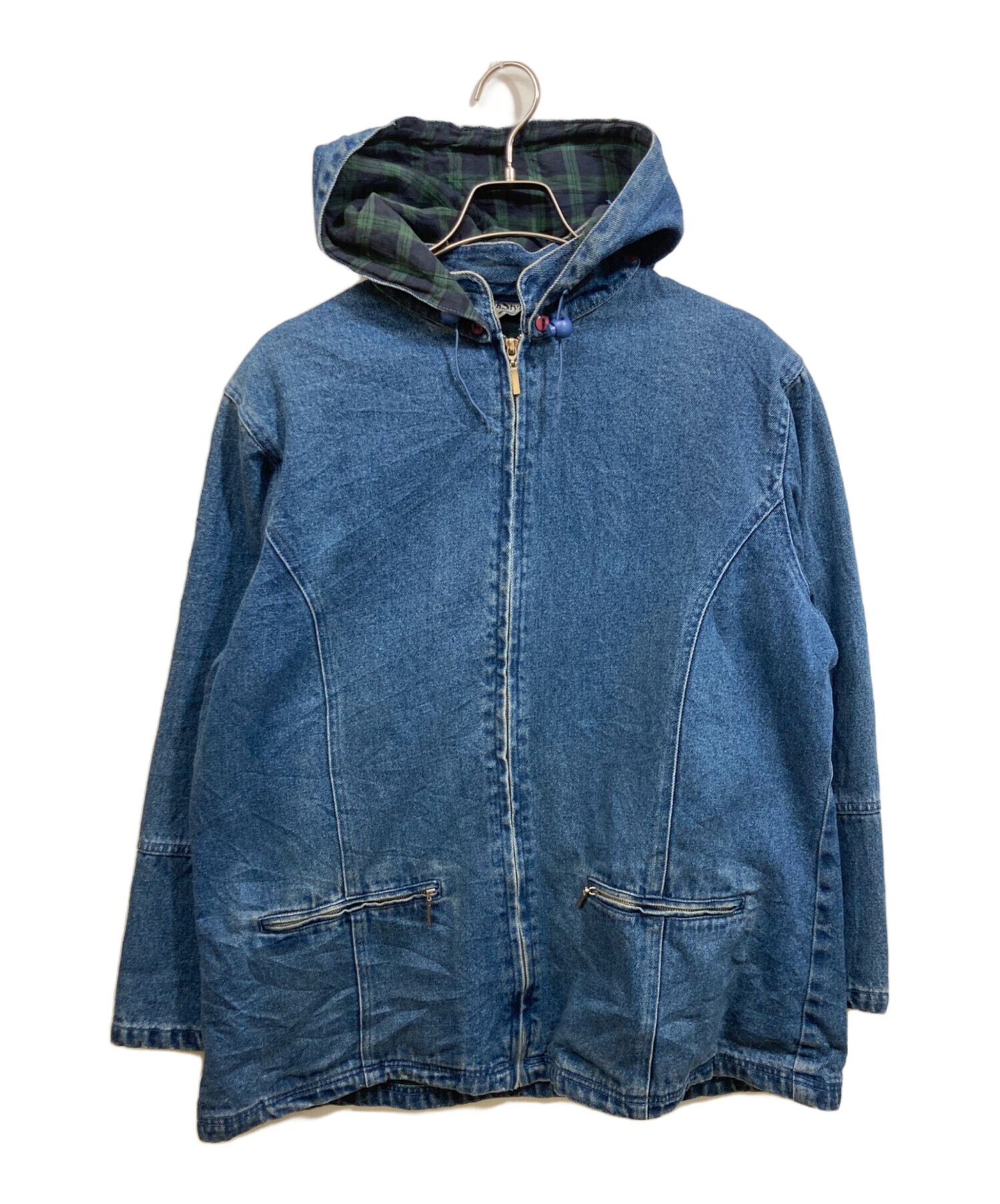 中古・古着通販】north style (ノース スタイル) フード付きデニム