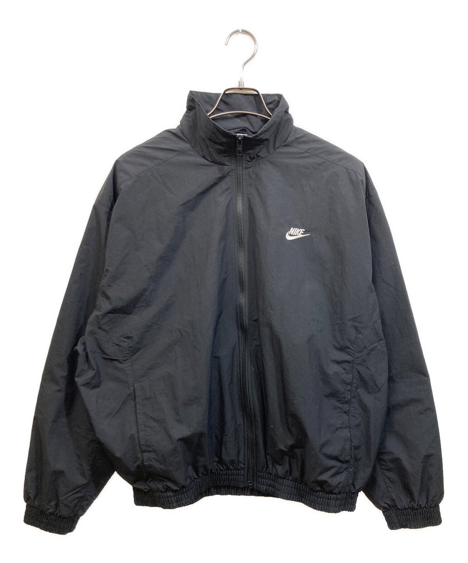 中古・古着通販】NIKE (ナイキ) ナイロンジャケット ブラック サイズ