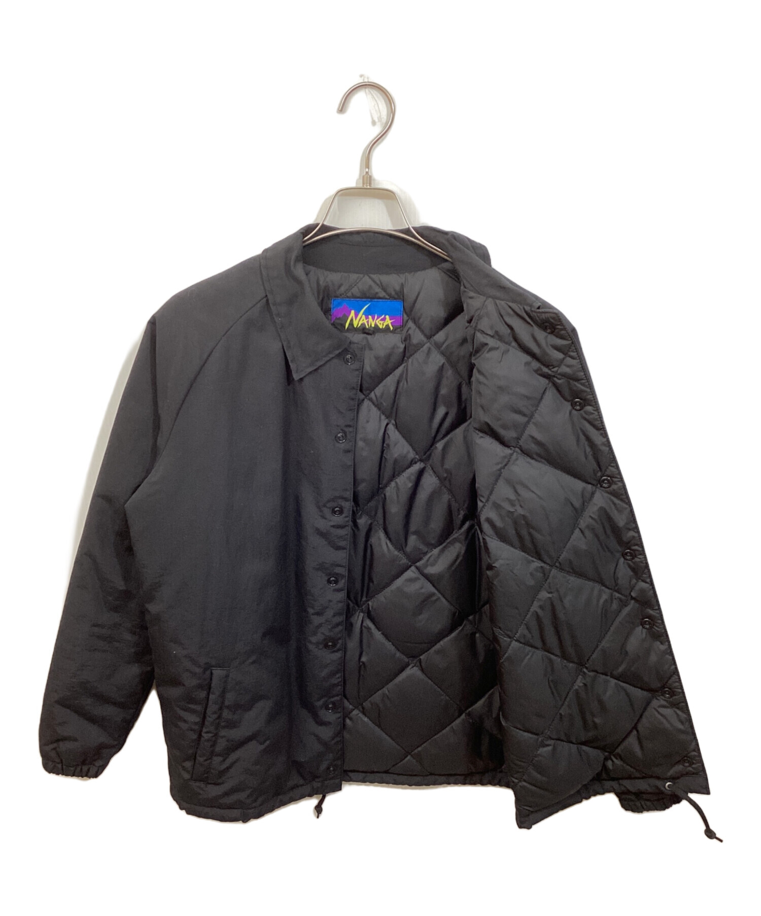 中古・古着通販】NANGA (ナンガ) ダウンコーチジャケット ブラック 