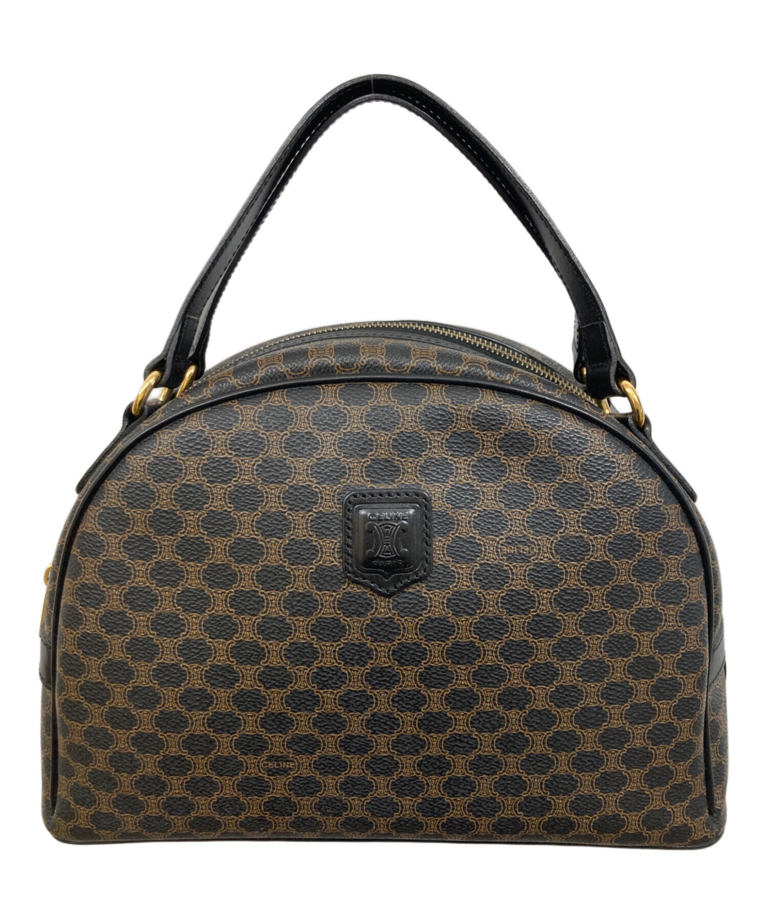 中古・古着通販】CELINE (セリーヌ) マカダム柄ハーフムーン