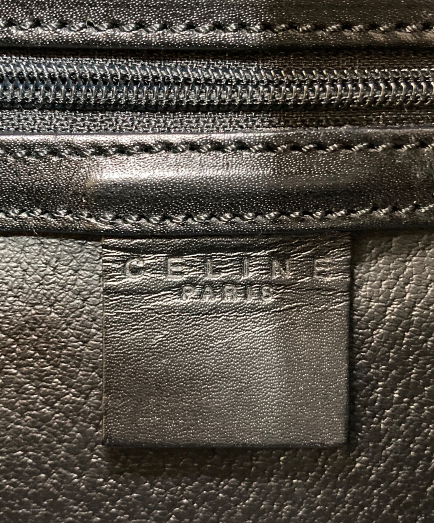 中古・古着通販】CELINE (セリーヌ) マカダム柄ハーフムーン