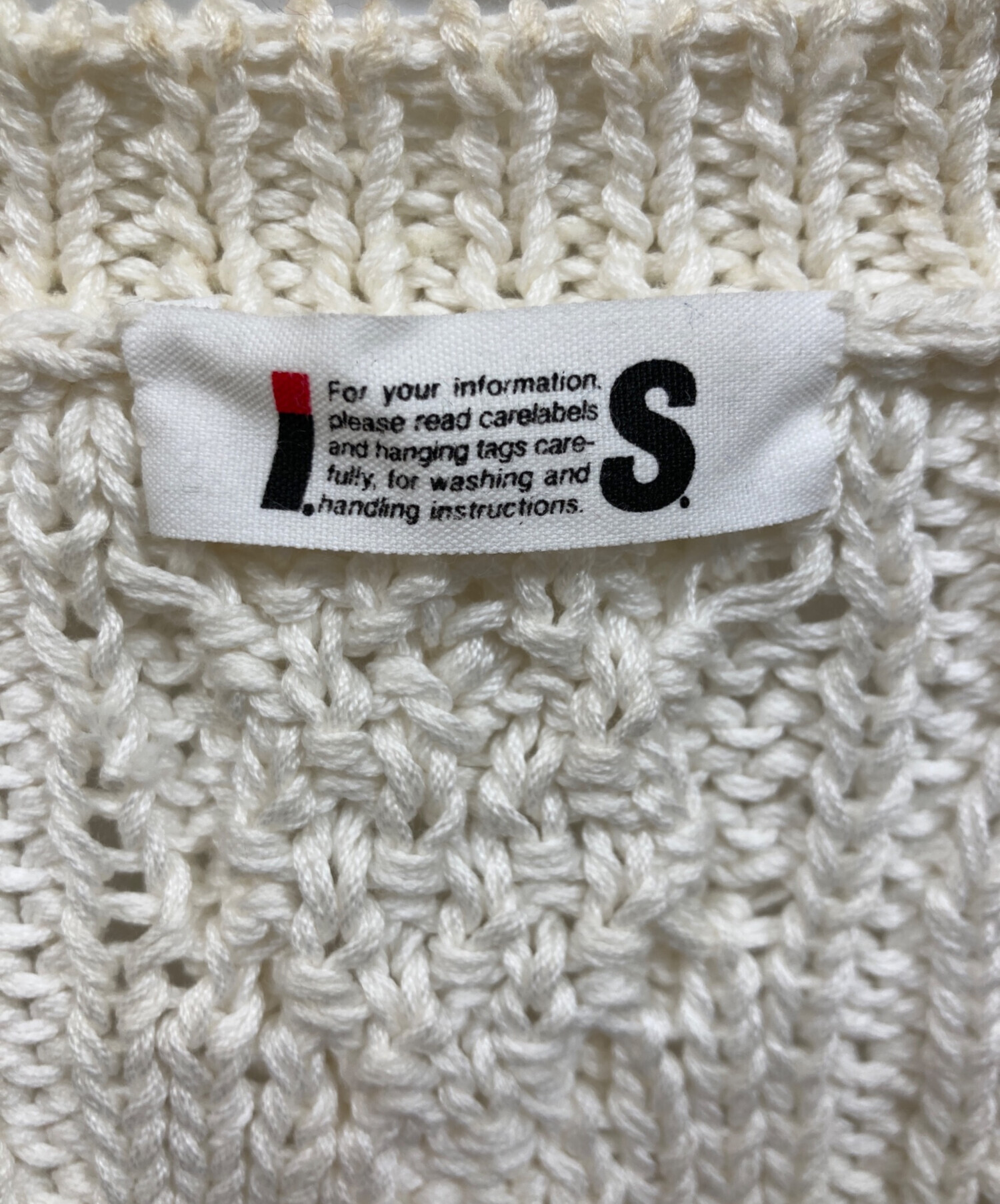 中古・古着通販】I.S.ISSEY MIYAKE (アイエス イッセイミヤケ) 刺繍花
