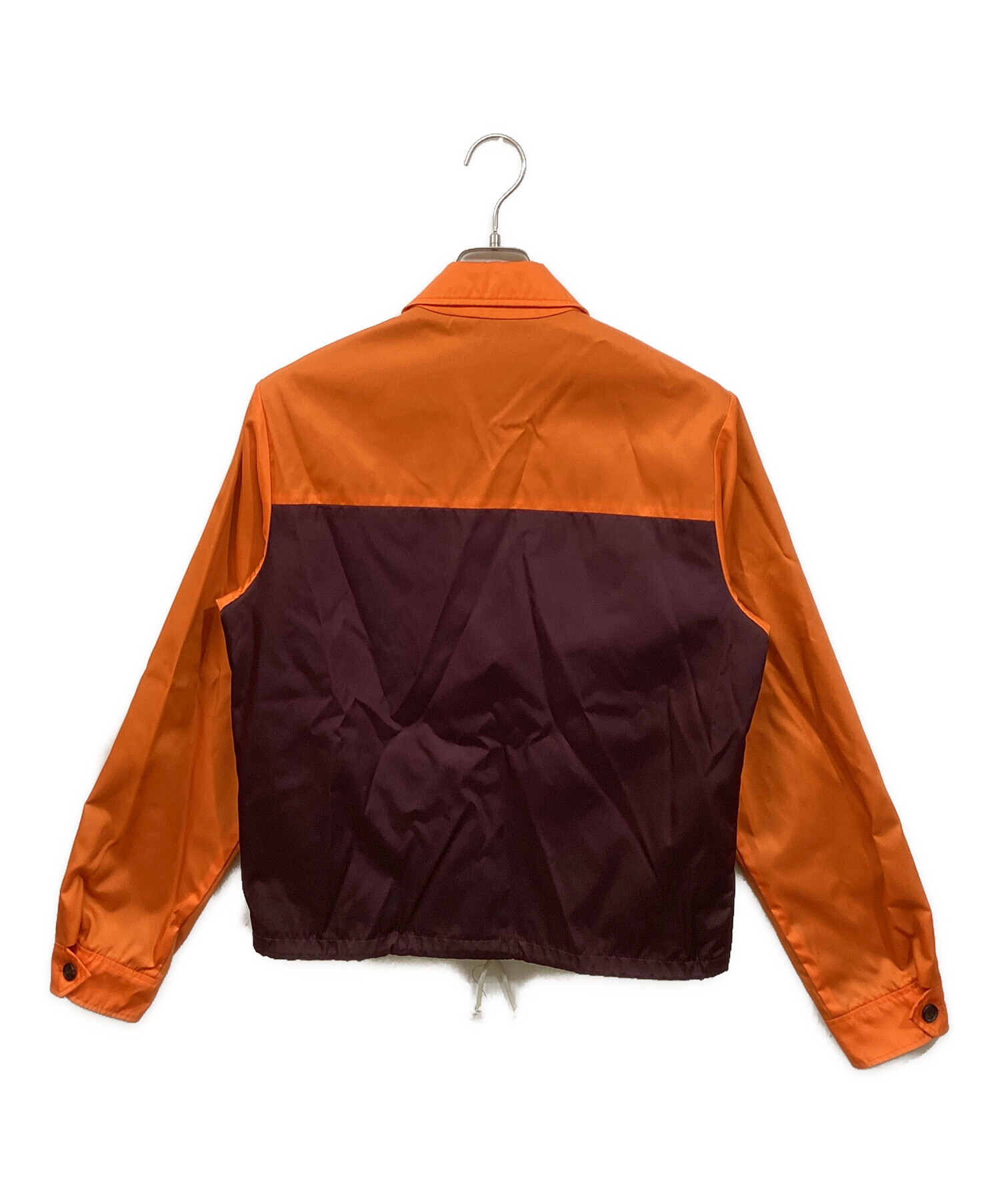 中古・古着通販】PRADA (プラダ) トライアングルロゴナイロンジップ