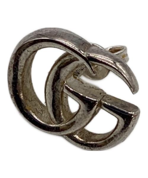 中古・古着通販】GUCCI (グッチ) ダブルG ピアス シルバー｜ブランド