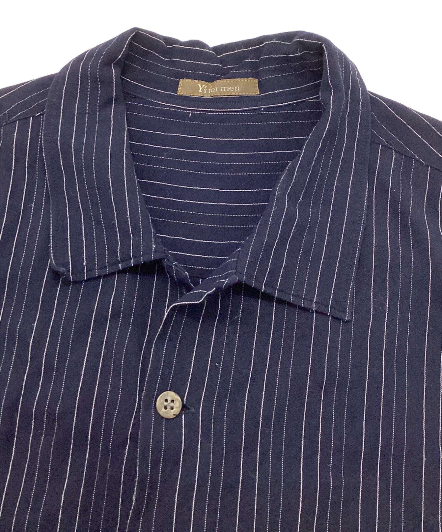 中古・古着通販】Y's for men (ワイズフォーメン) ストライプシャツ