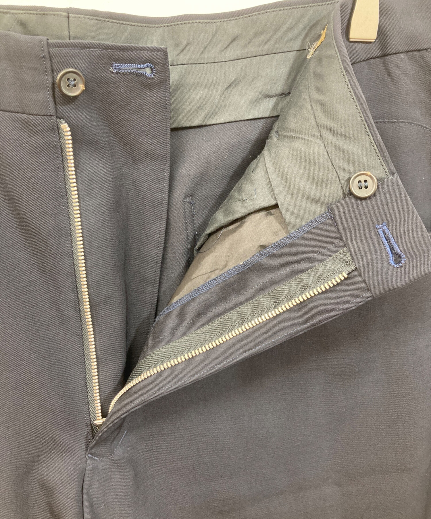 中古・古着通販】Y's for men (ワイズフォーメン) ウールギャバパンツ
