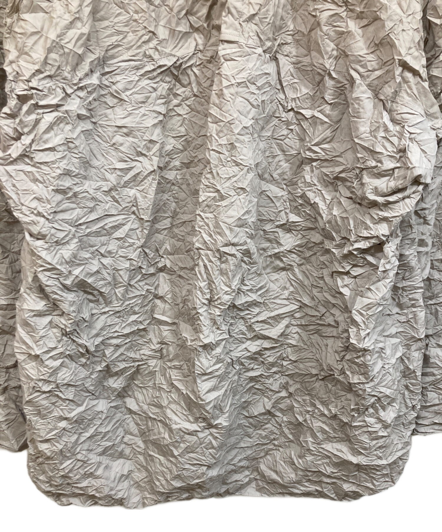 中古・古着通販】ISSEY MIYAKE (イッセイミヤケ) シワ加工ブラウス