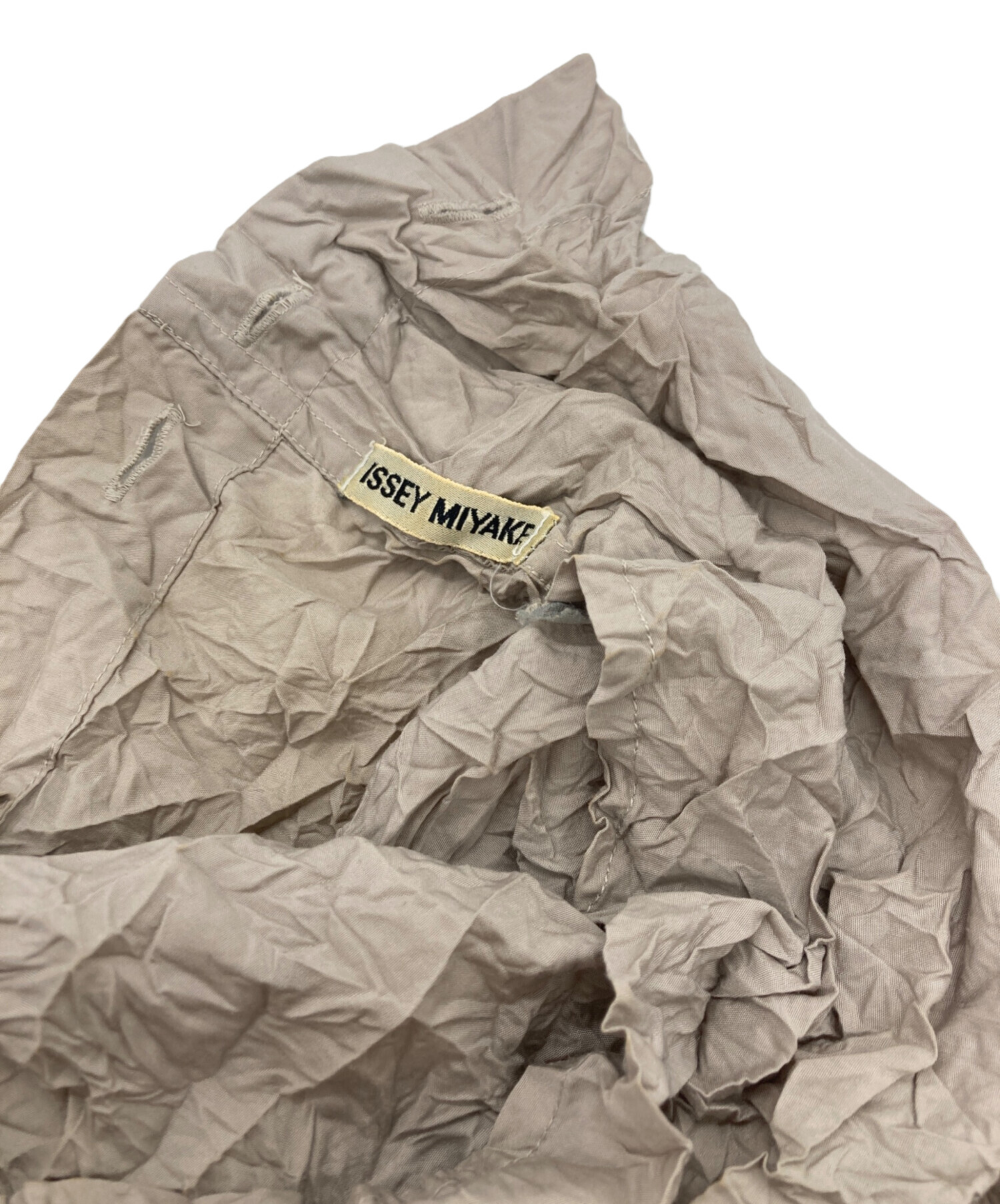 中古・古着通販】ISSEY MIYAKE (イッセイミヤケ) シワ加工ブラウス
