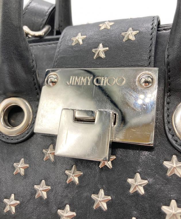 中古・古着通販】JIMMY CHOO (ジミーチュウ) スタッズ2WAYショルダー