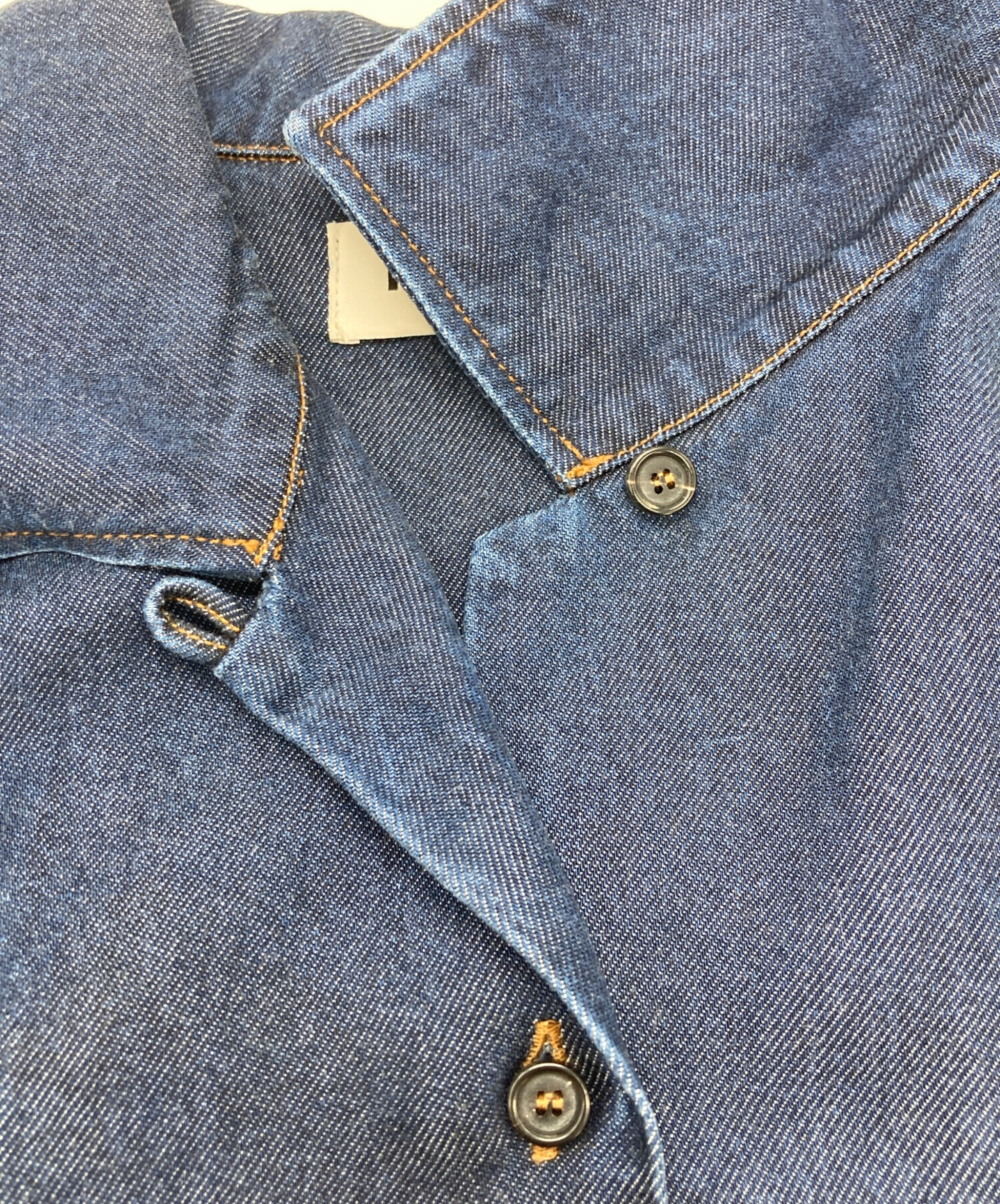 中古・古着通販】MIU MIU (ミュウミュウ) デニムショートシャツ