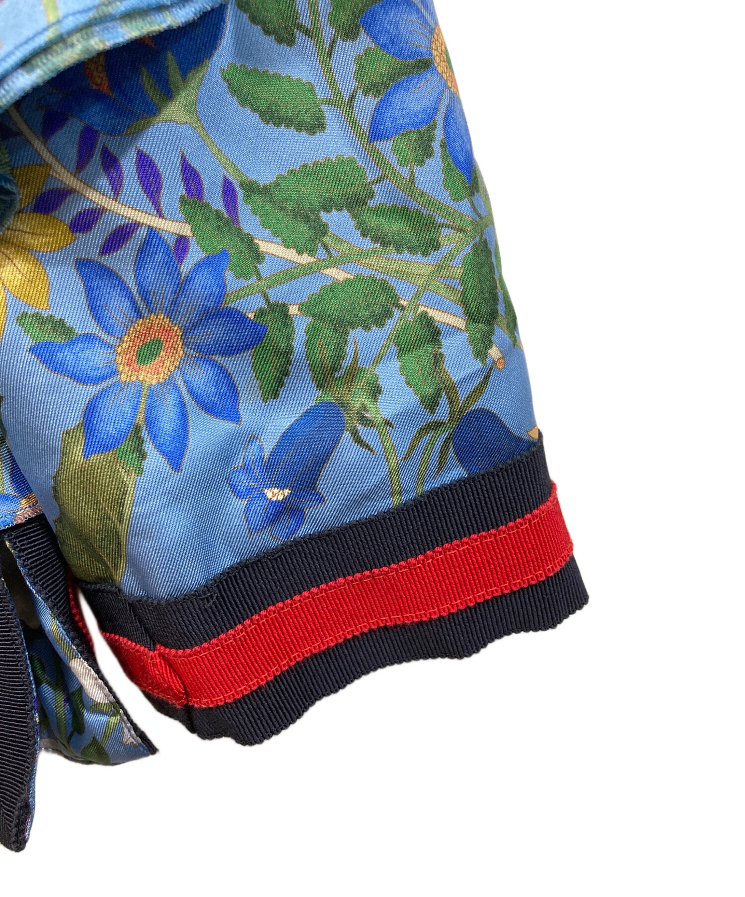 中古・古着通販】GUCCI (グッチ) フローラルシルクリボンジャケット