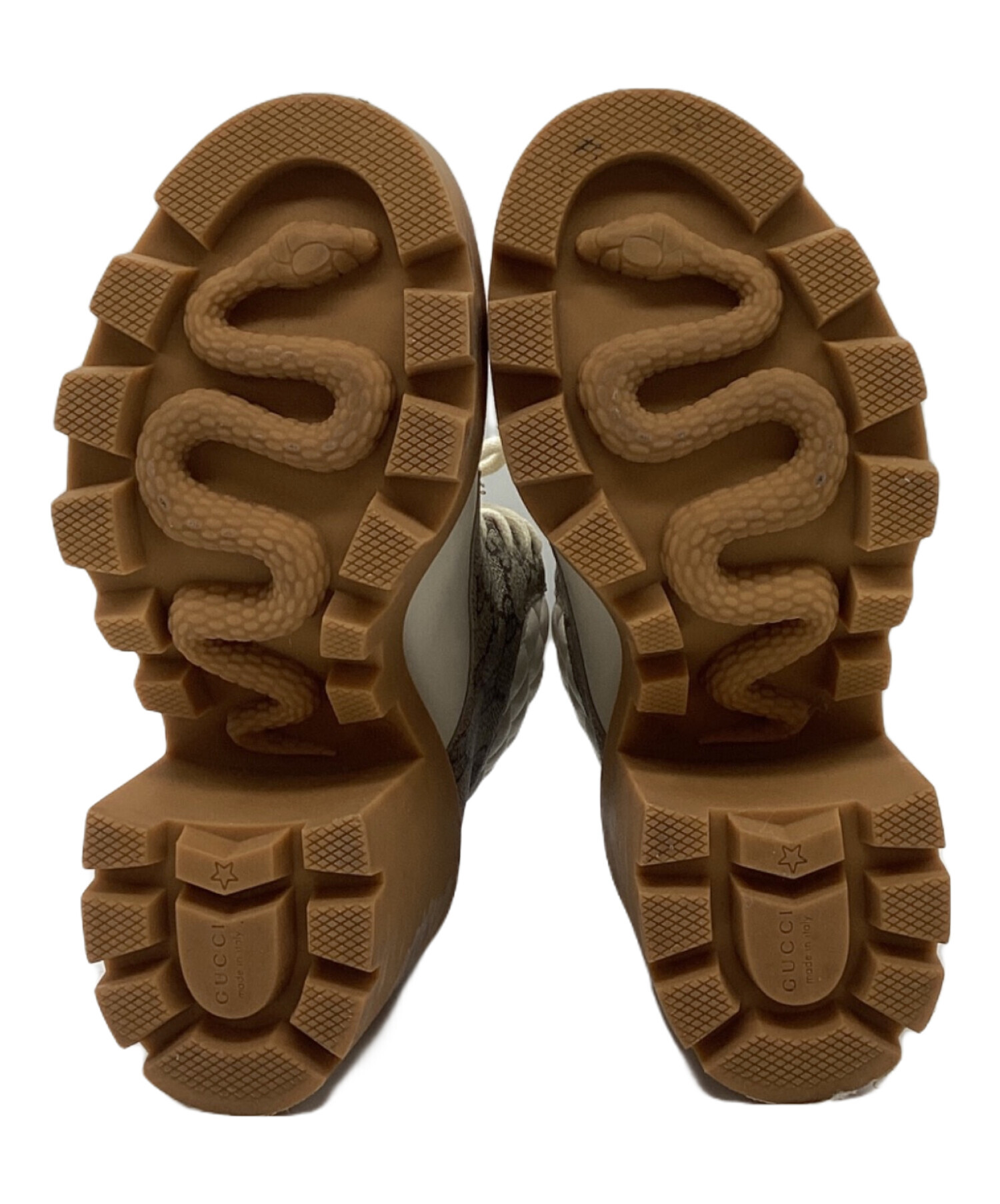 中古・古着通販】GUCCI (グッチ) GGスプリーム アンクル ブーツ