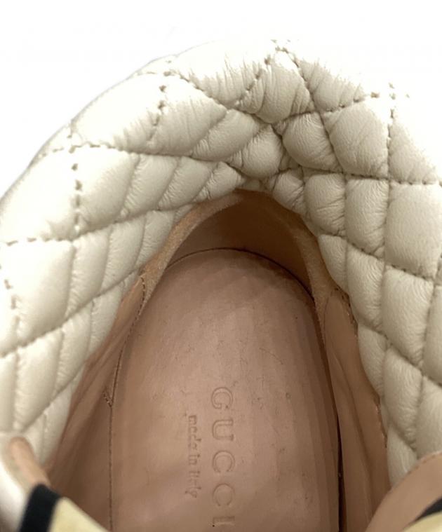 中古・古着通販】GUCCI (グッチ) GGスプリーム アンクル ブーツ
