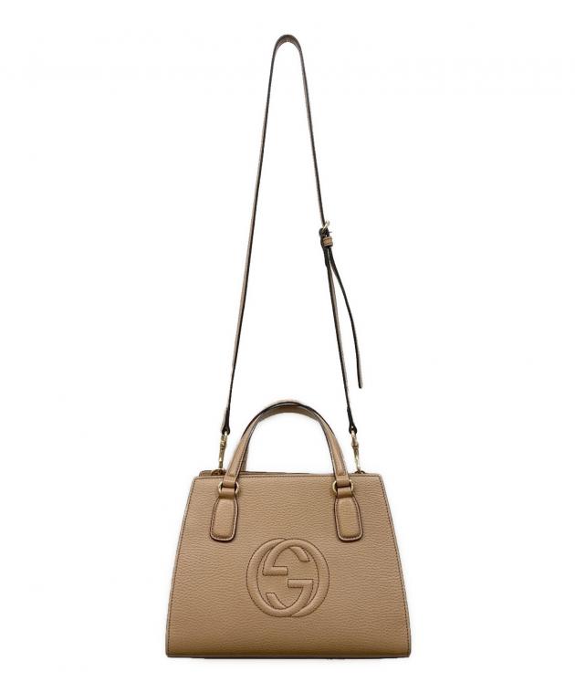 中古・古着通販】GUCCI (グッチ) ソーホー インターロッキングG バッグ