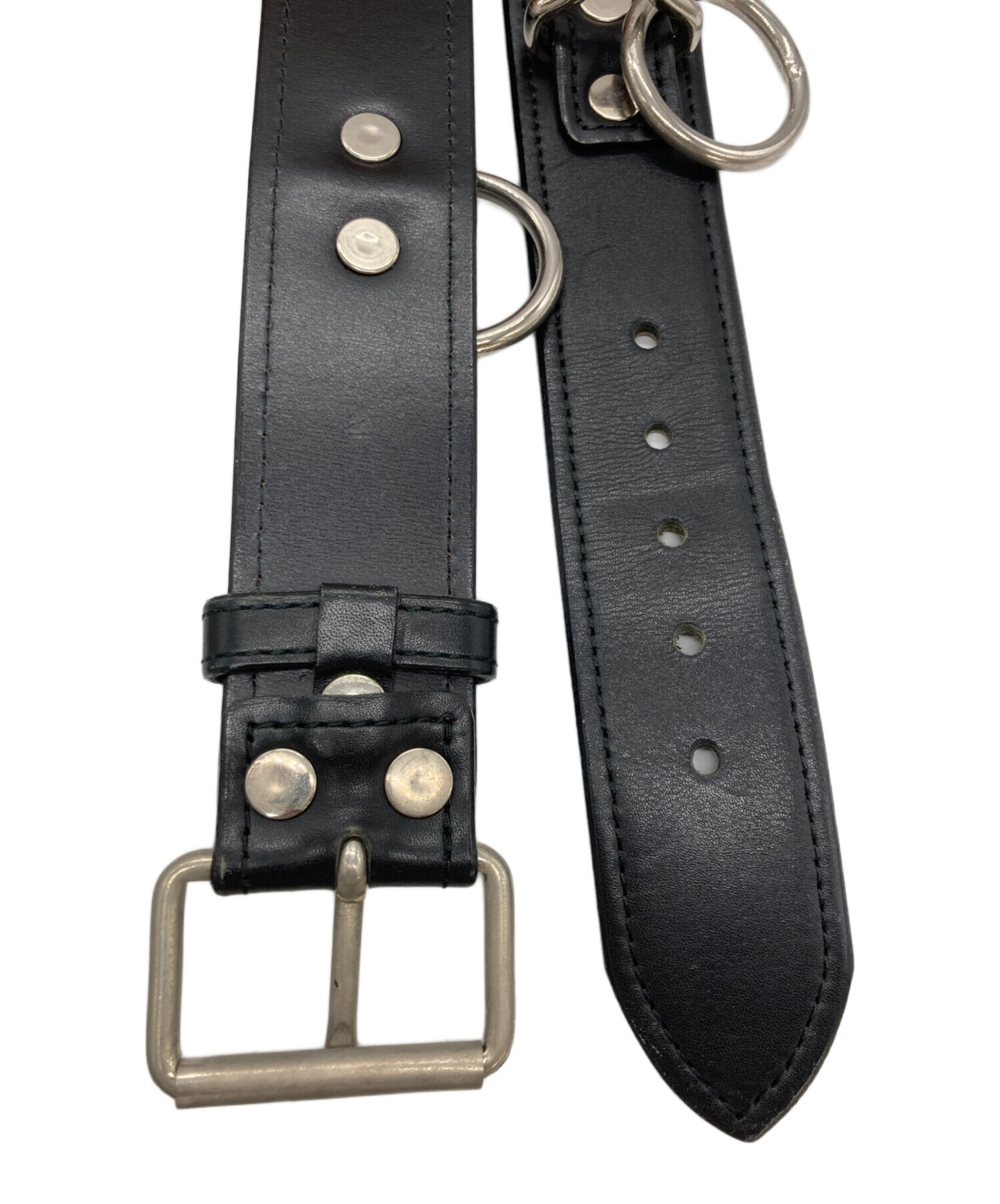 中古・古着通販】666 (666) MyWayMan Sid Ring Belt ブラック